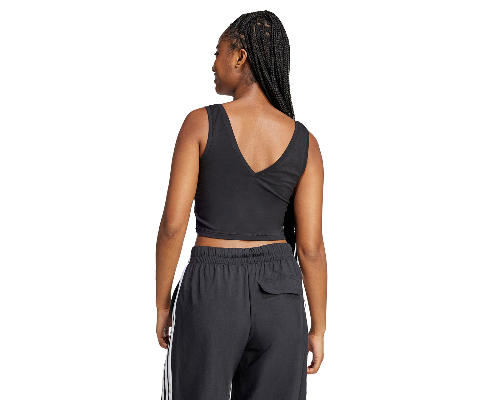 Foto 4 pulgar | Foto 3 | Crop Top de Entrenamiento Adidas Essentials para Mujer