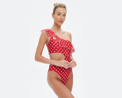 Foto 2 | Foto 2 | Traje de Baño Completo Bebe con Olán para Mujer
