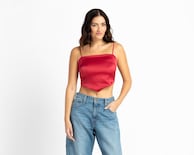 Blusa de Tirantes Bebe para Mujer