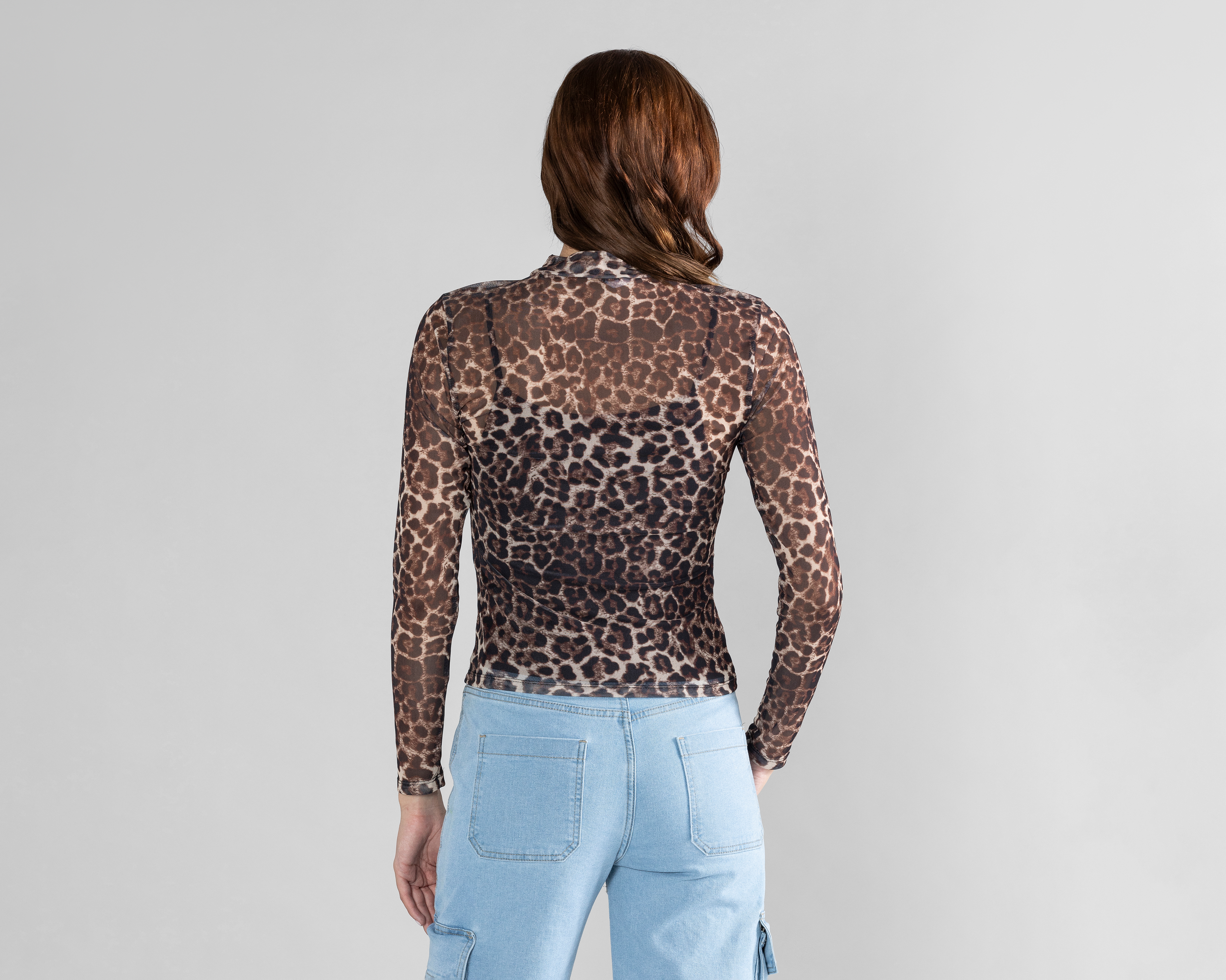 Foto 4 pulgar | Foto 3 | Blusa Animal Print Strona para Mujer