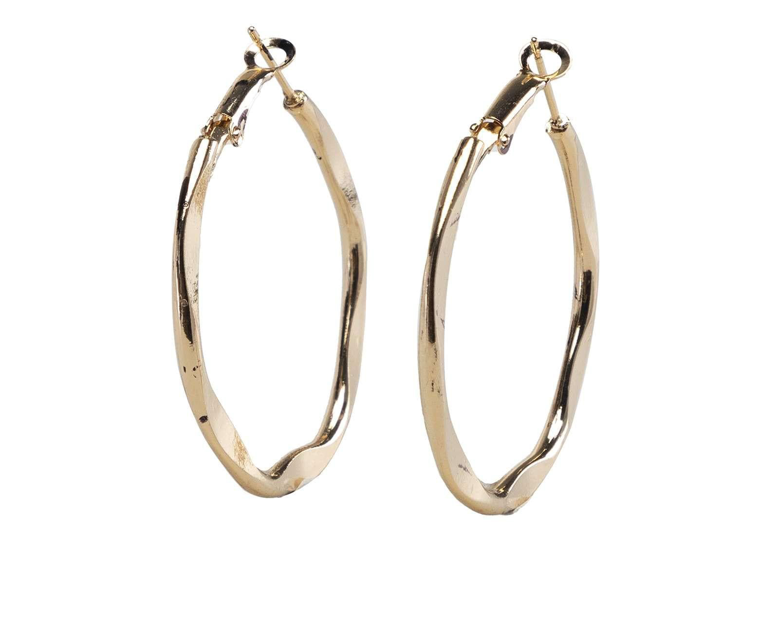 Foto 5 pulgar | Foto 4 | Arracadas Jennifer Lopez Doradas