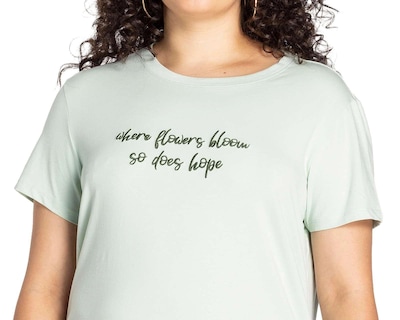 Foto 4 | Foto 4 | Playera 18 Forever Manga Corta con Estampado