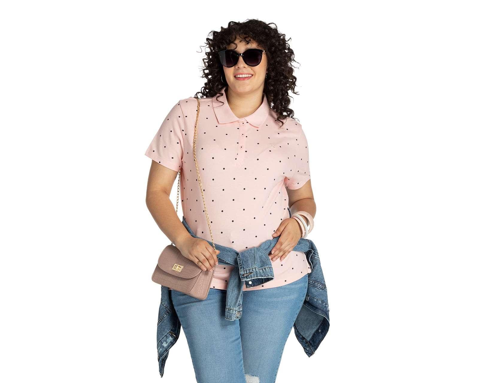 Foto 5 pulgar | Foto 4 | Playera 18 Forever Tipo Polo con Puntos