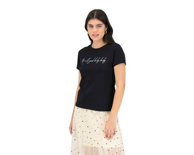 Foto 2 | Foto 2 | Playera 18 Forever Manga Corta con Estampado