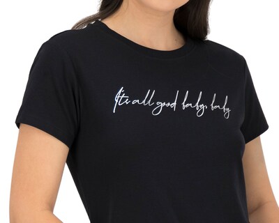 Foto 4 | Foto 4 | Playera 18 Forever Manga Corta con Estampado