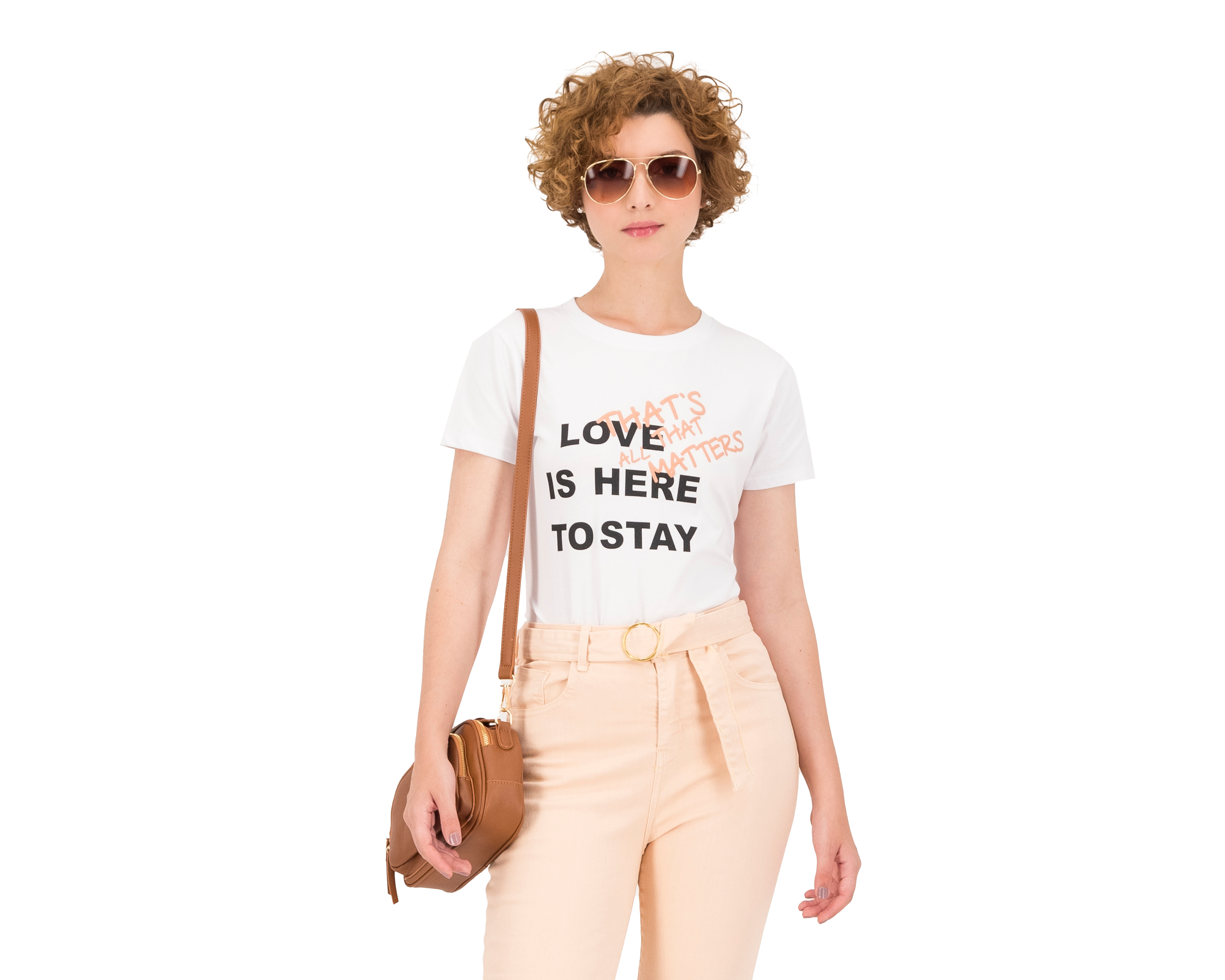 Playera 18 Forever Manga Corta con Cuello Redondo