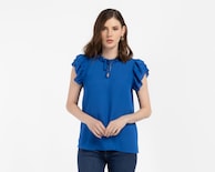 Blusa con Olanes Sahara para Mujer