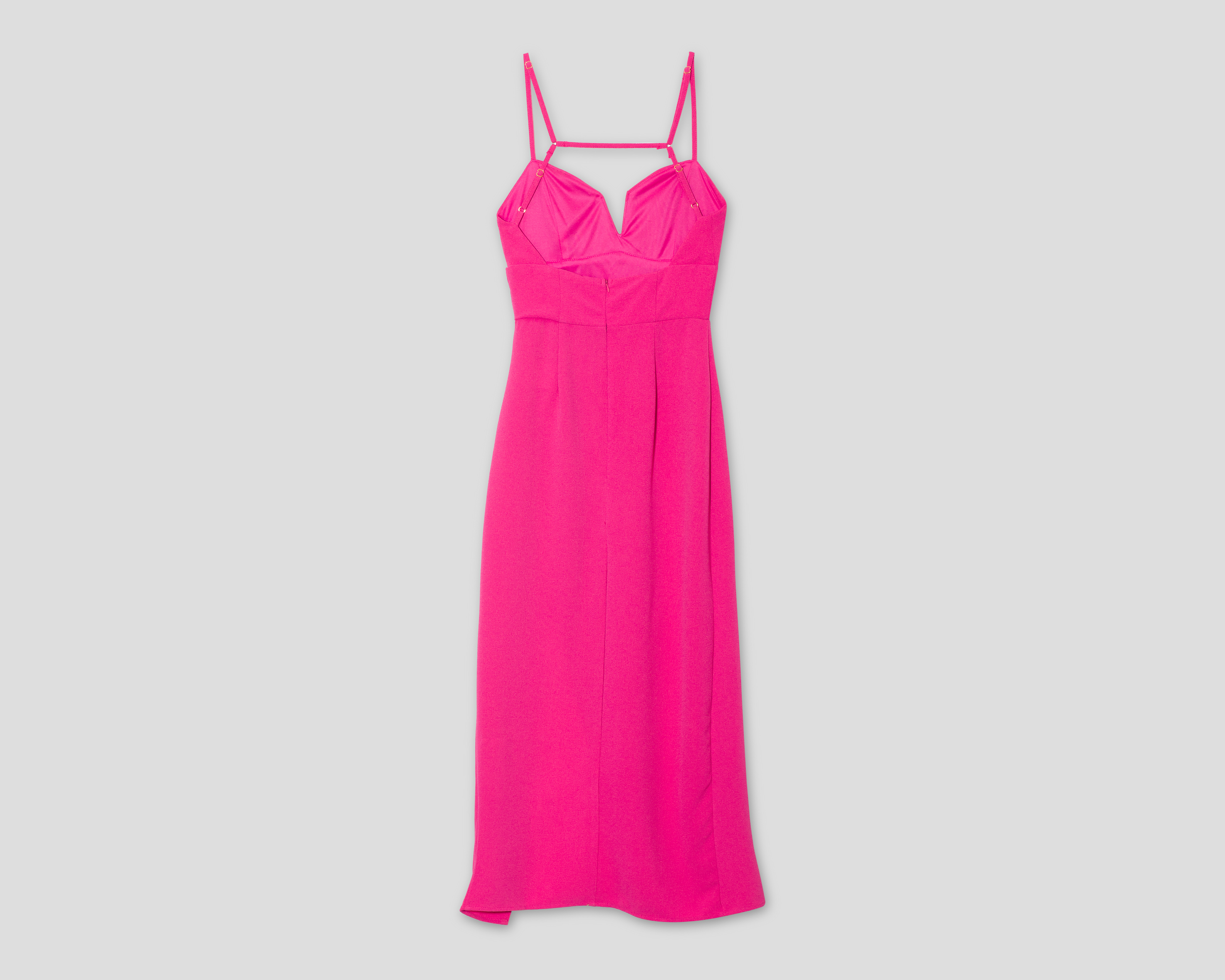 Foto 2 | Foto 2 | Vestido de Noche Jennifer Lopez Rosa de Tirantes con Escote V para Mujer