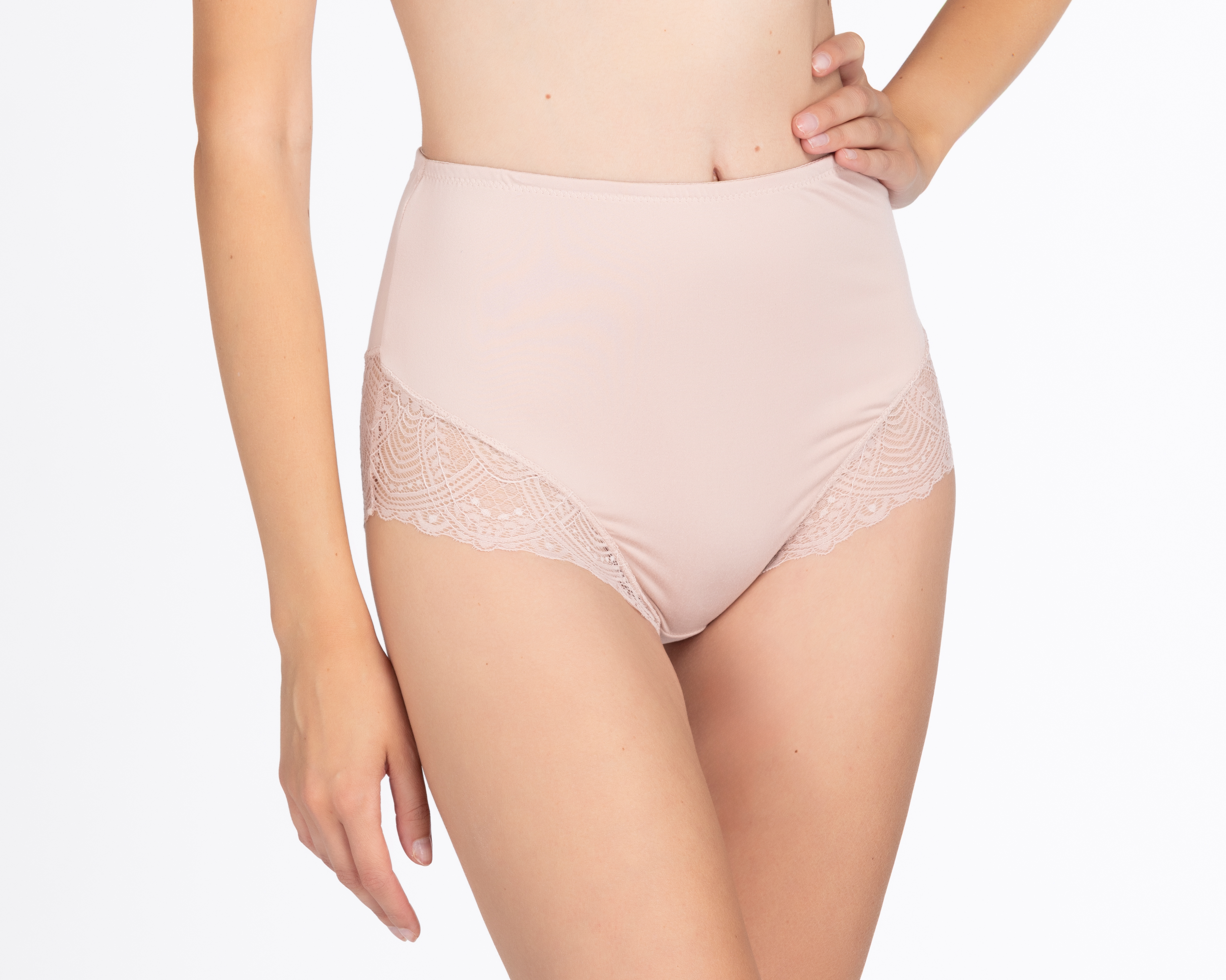 Foto 3 pulgar | Foto 2 | Pantaleta con Encaje Beauty Secret para Mujer 2 Piezas