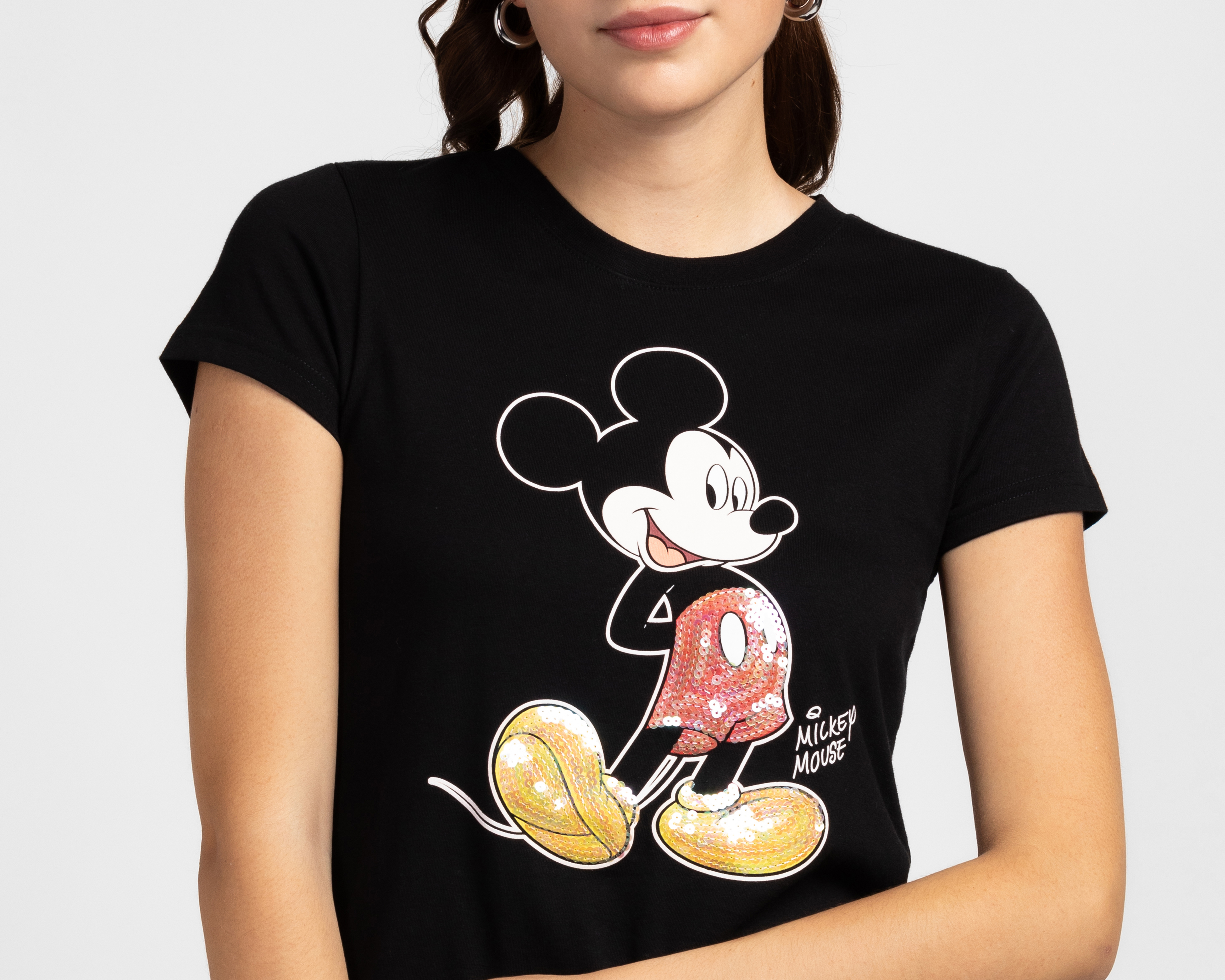 Foto 3 | Foto 3 | Playera Mickey Mouse Disney para Mujer