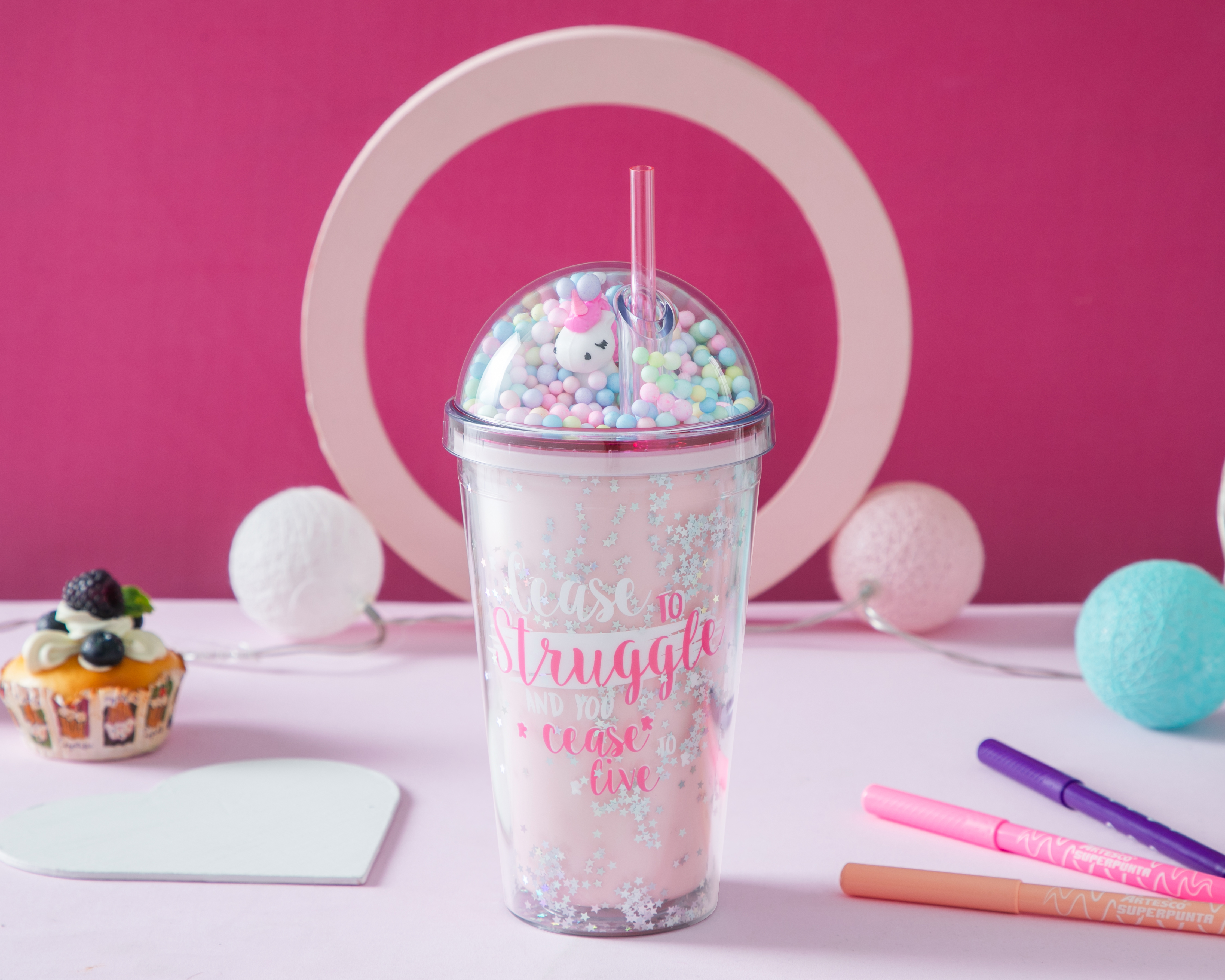 Foto 5 pulgar | Foto 4 | Vaso con Popote 18 Forever