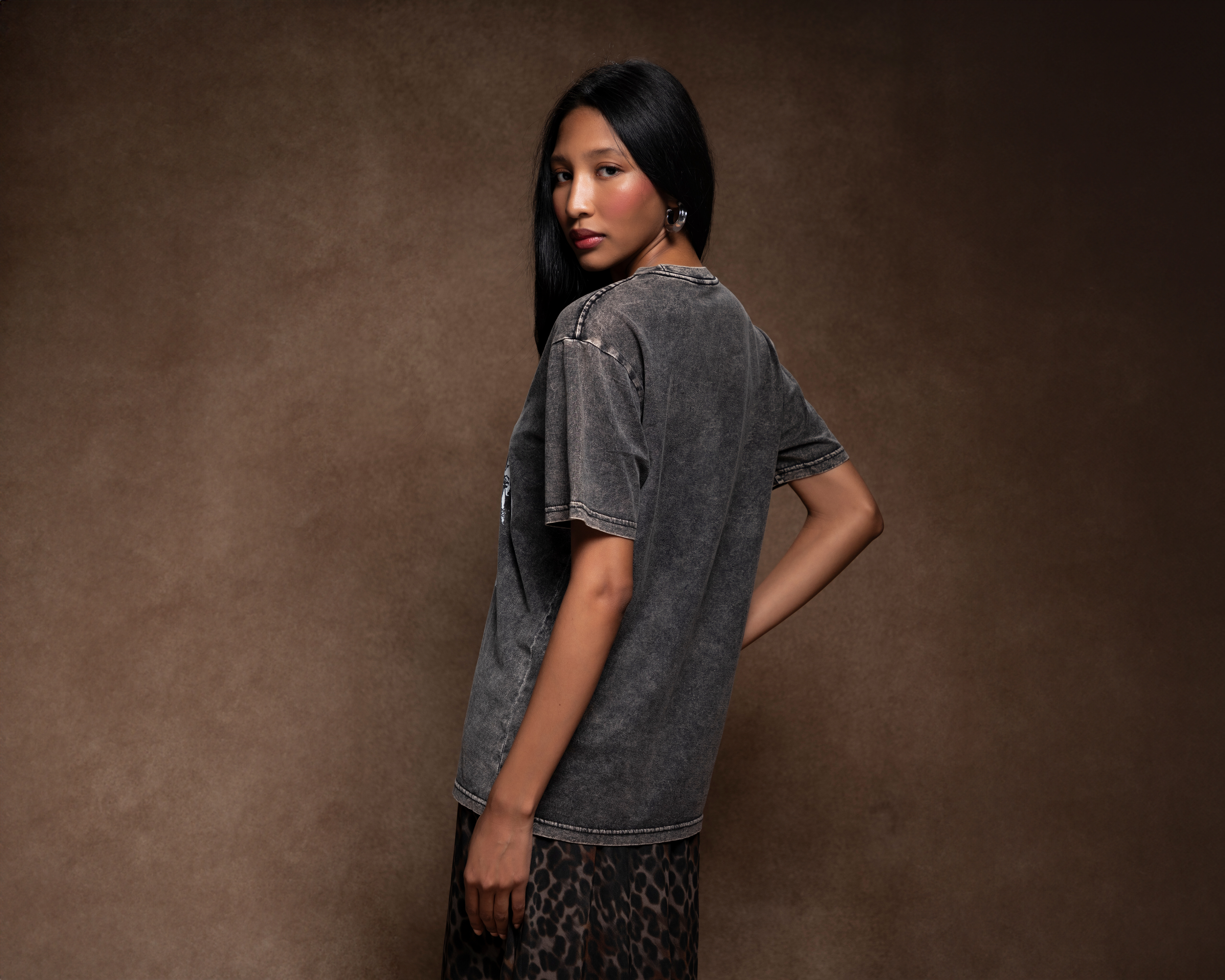 Foto 4 pulgar | Foto 3 | Playera Manga Corta Oasis para Mujer