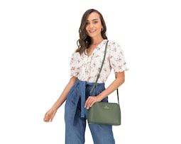 Blusa Sahara Manga Corta con Olanes