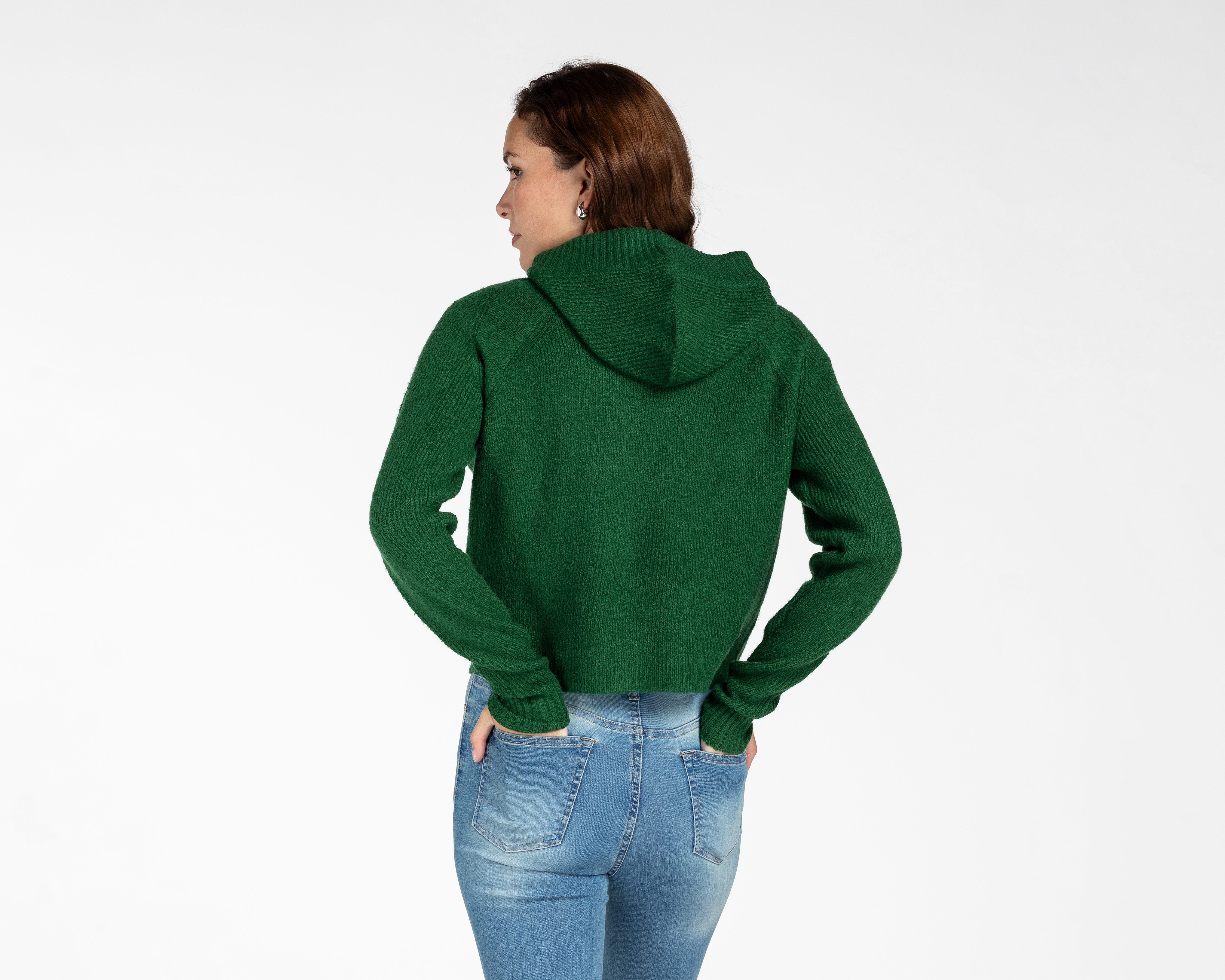 Foto 4 pulgar | Foto 3 | Suéter con Gorro Refill para Mujer