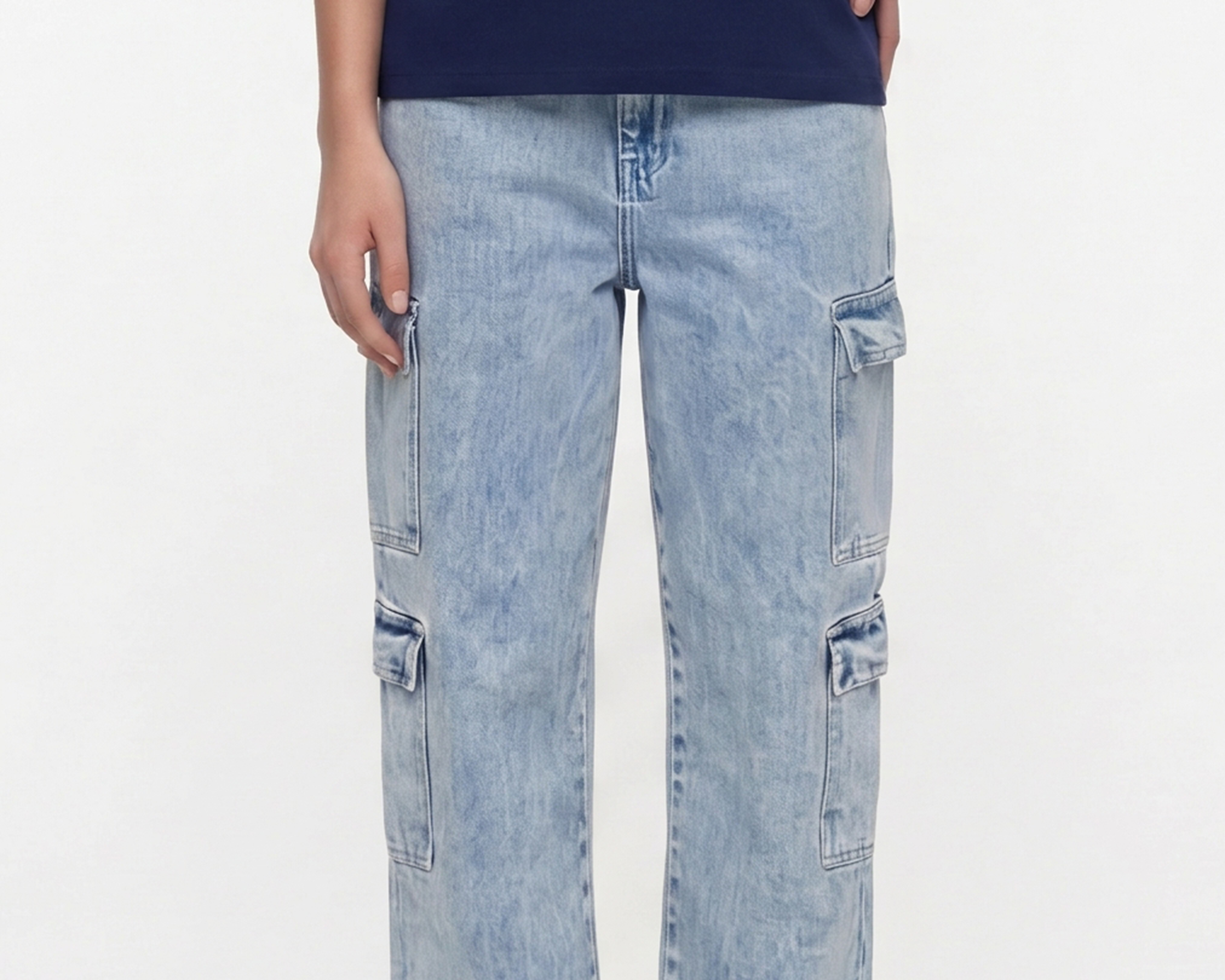 Foto 4 | Foto 4 | Pantalón Refill Wide Leg para Niña