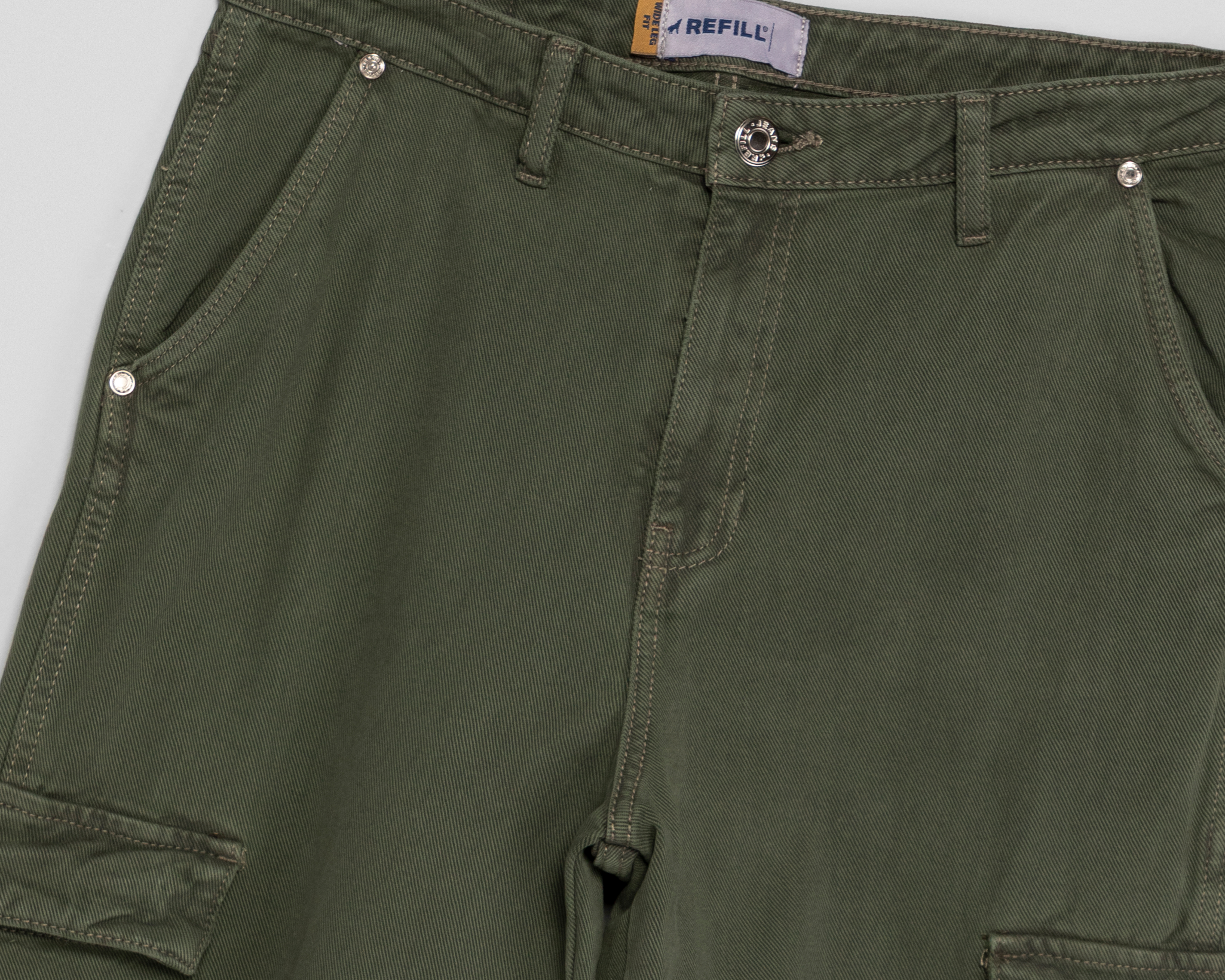 Foto 4 pulgar | Foto 3 | Jeans Wide Leg Refill para Mujer