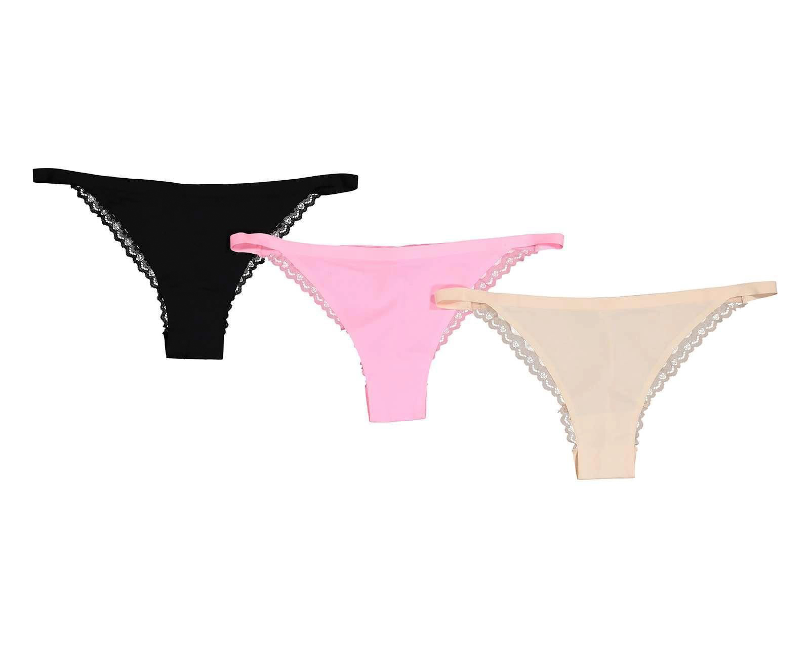 Foto 2 pulgar | Foto 1 | Pantaleta Corte Francés Beauty Secret 3 Pack