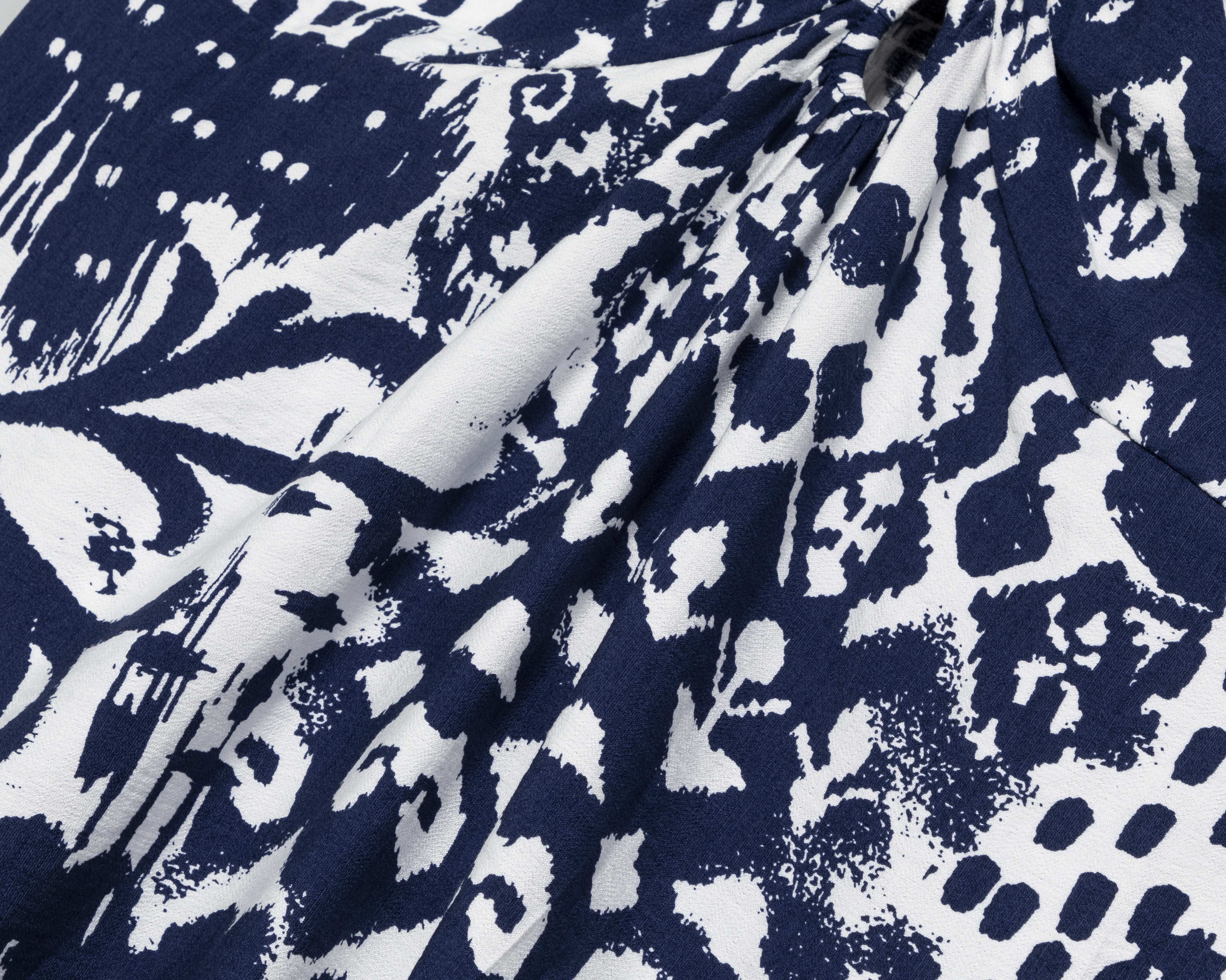 Foto 3 | Foto 3 | Vestido Casual Jennifer Lopez Azul sin Manga para Mujer