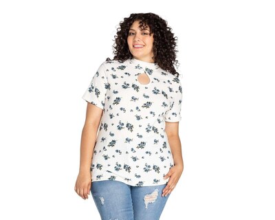 Foto 5 | Foto 5 | Playera Sahara Manga Corta con Estampado Floral