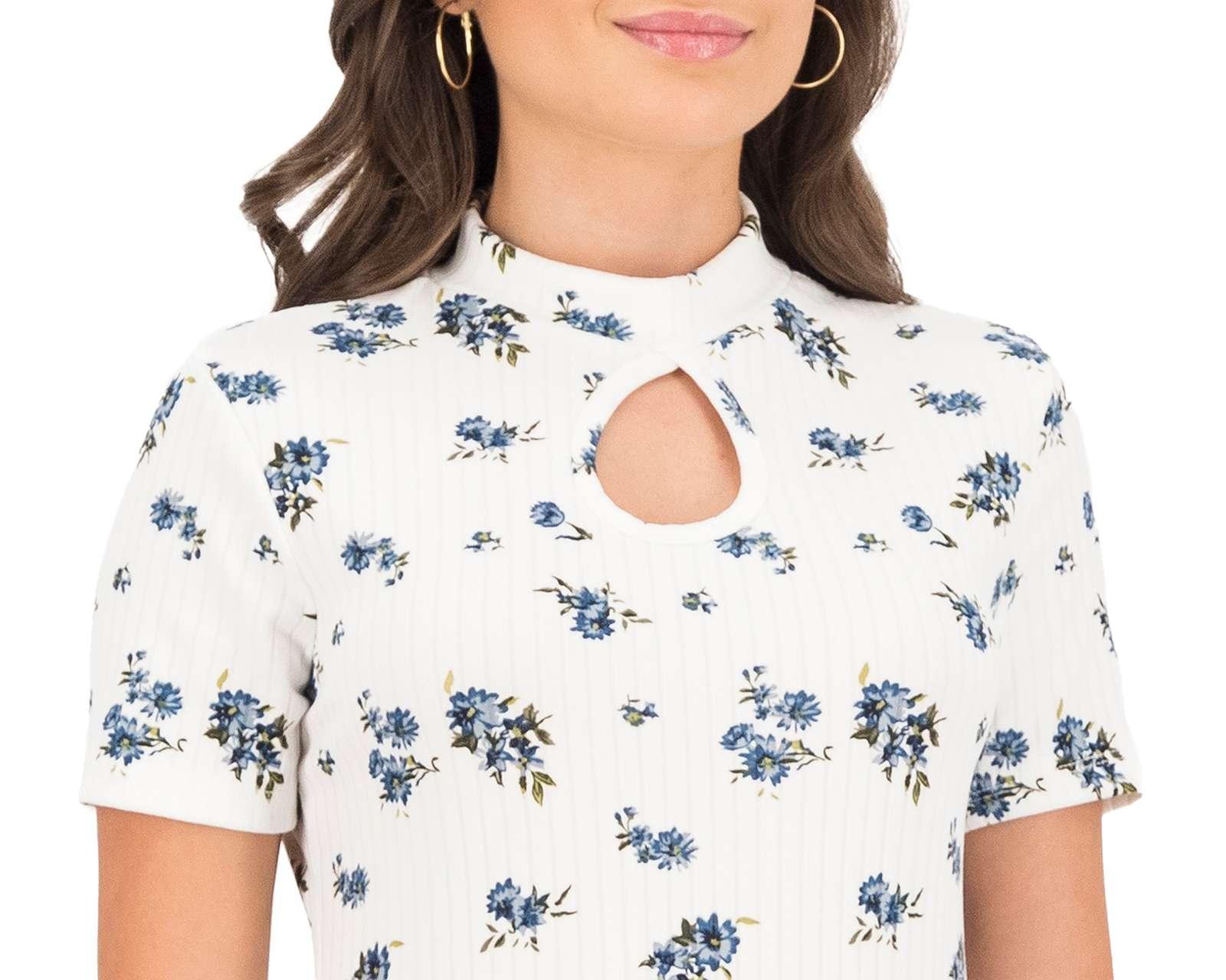 Foto 8 pulgar | Foto 7 | Playera Sahara Manga Corta con Estampado Floral