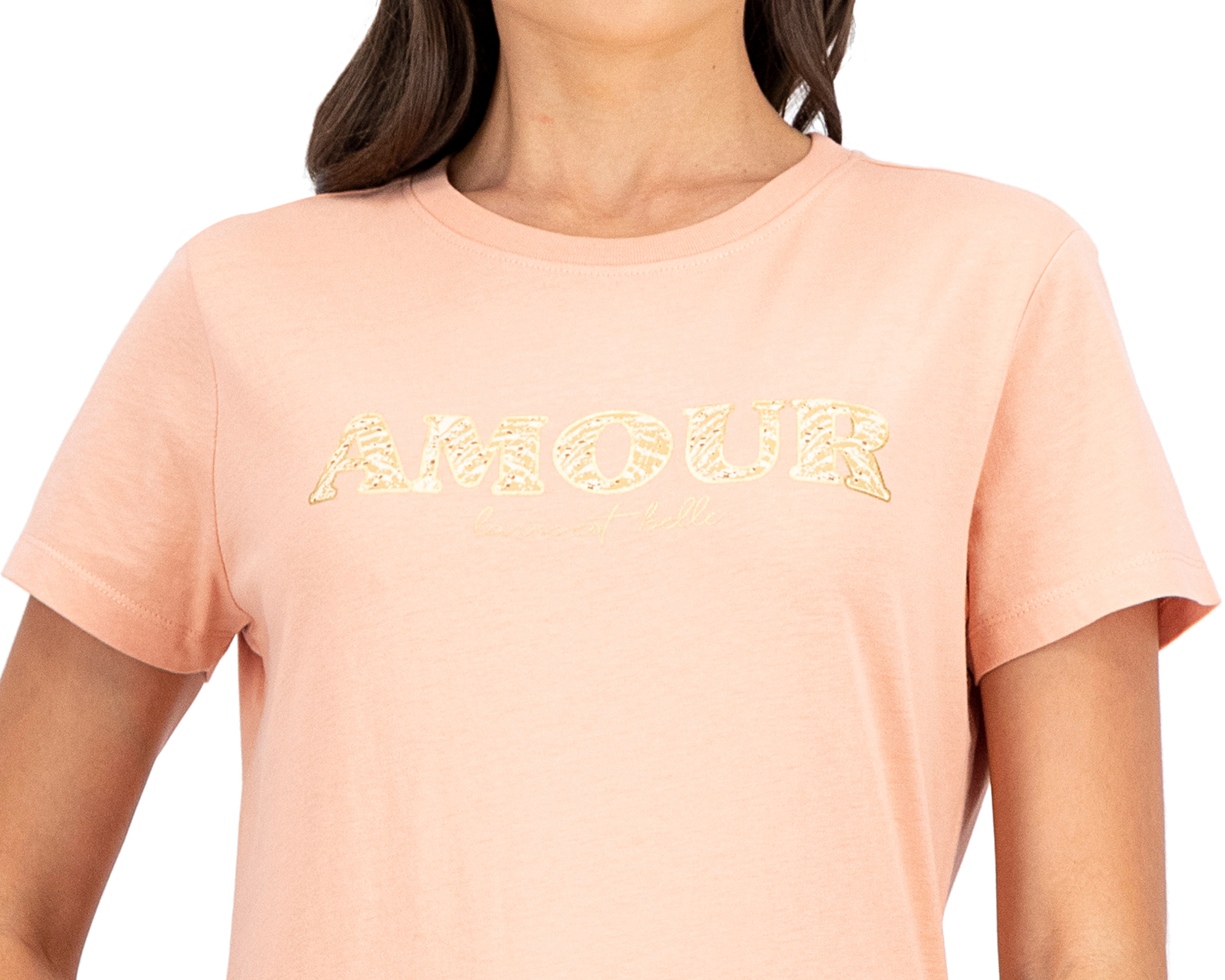 Foto 7 | Foto 7 | Playera Jennifer Lopez Rosa Cuello Redondo