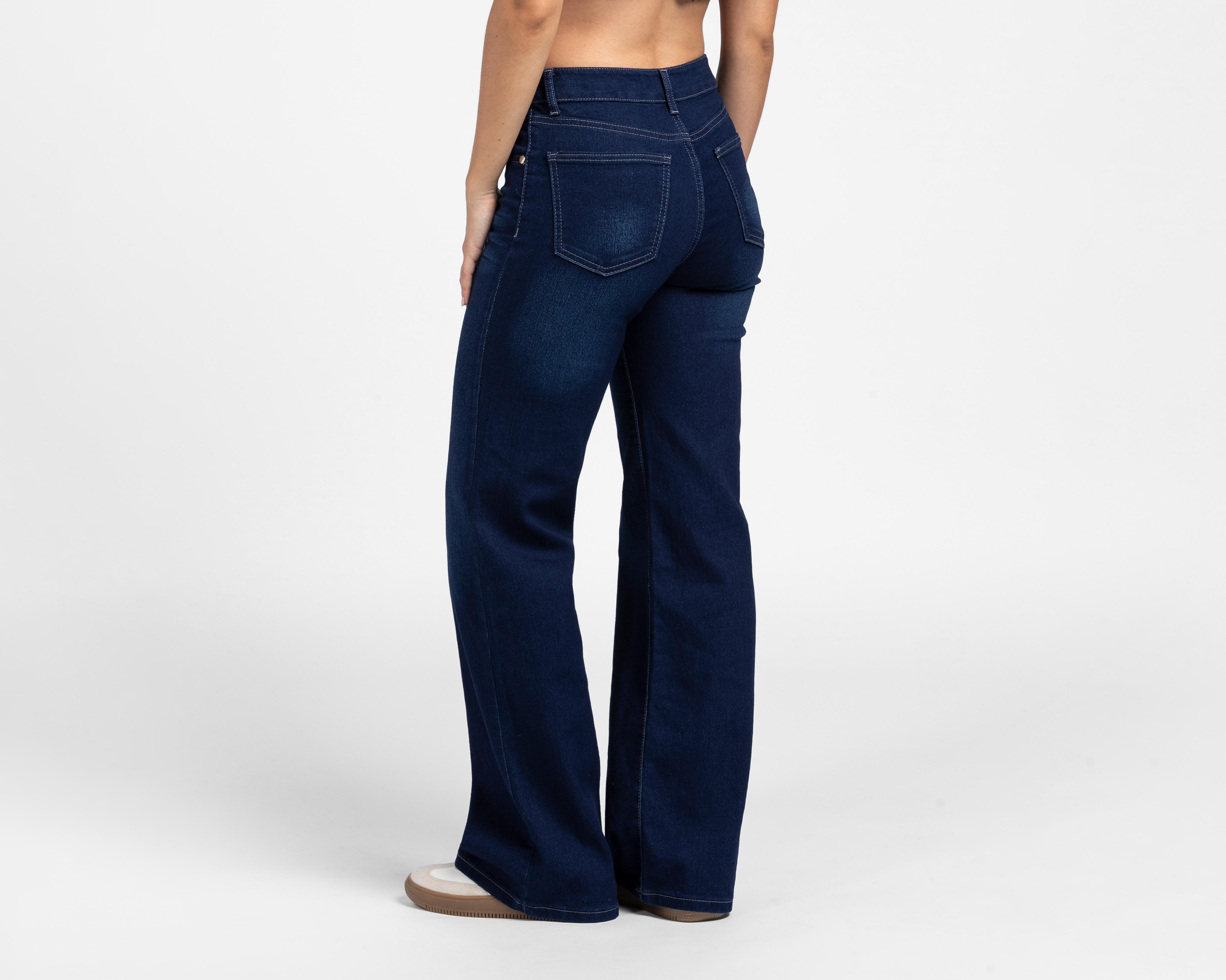 Foto 4 pulgar | Foto 3 | Jeans Wide Leg 18 Forever para Mujer