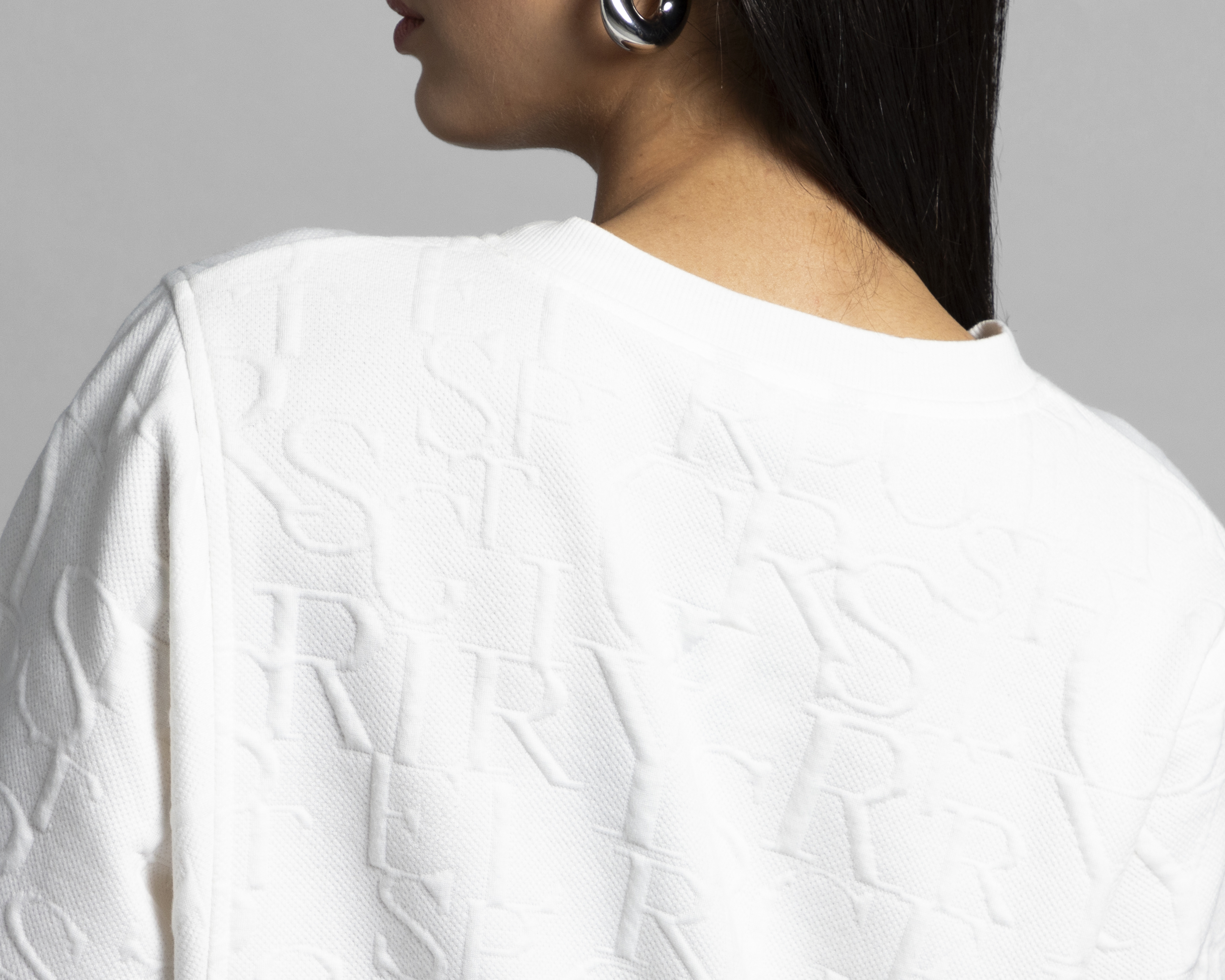 Foto 5 | Foto 5 | Sudadera Blanca Thinner para Mujer