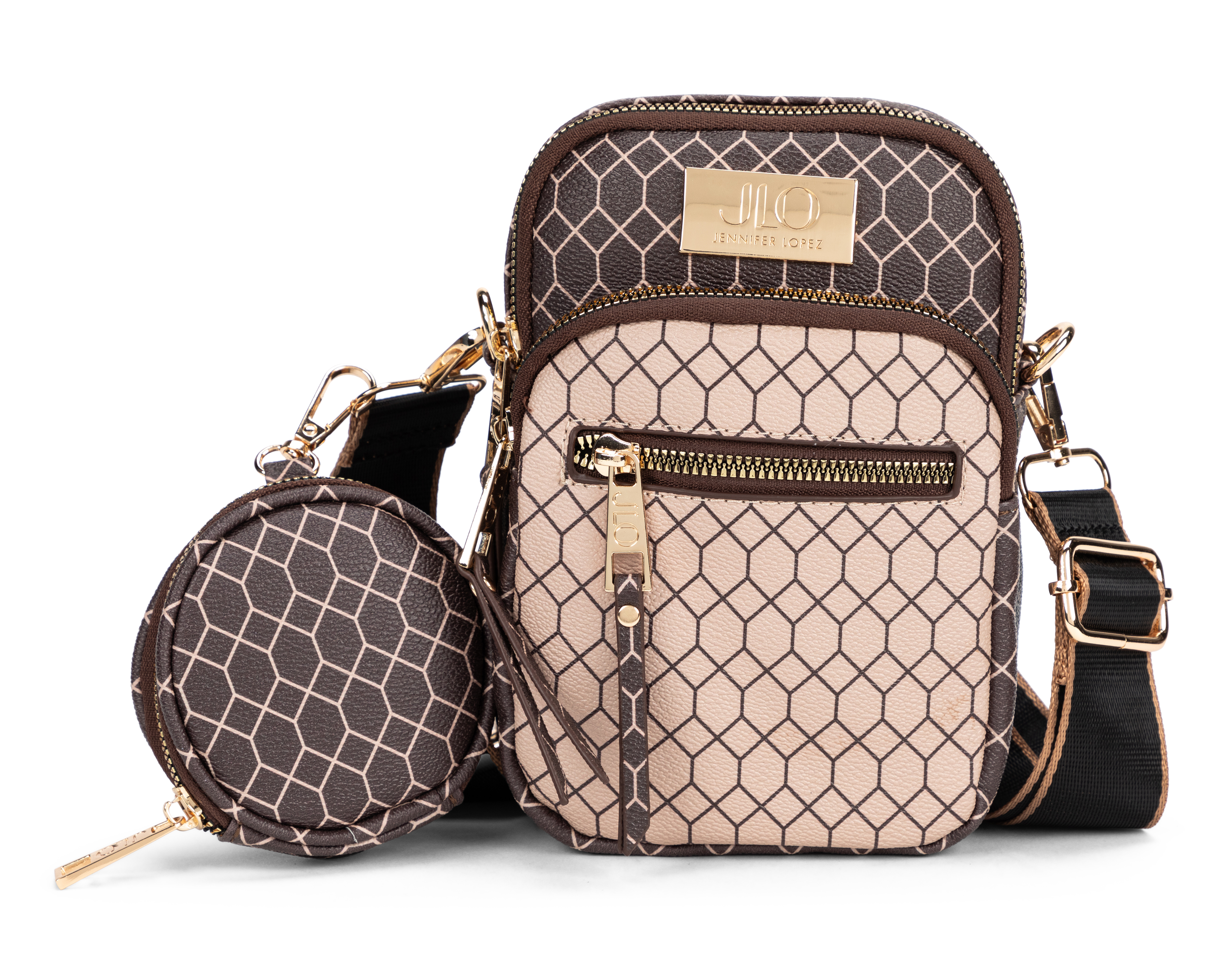 Foto 2 pulgar | Foto 1 | Bolsa Cruzada Jennifer Lopez con Monedero