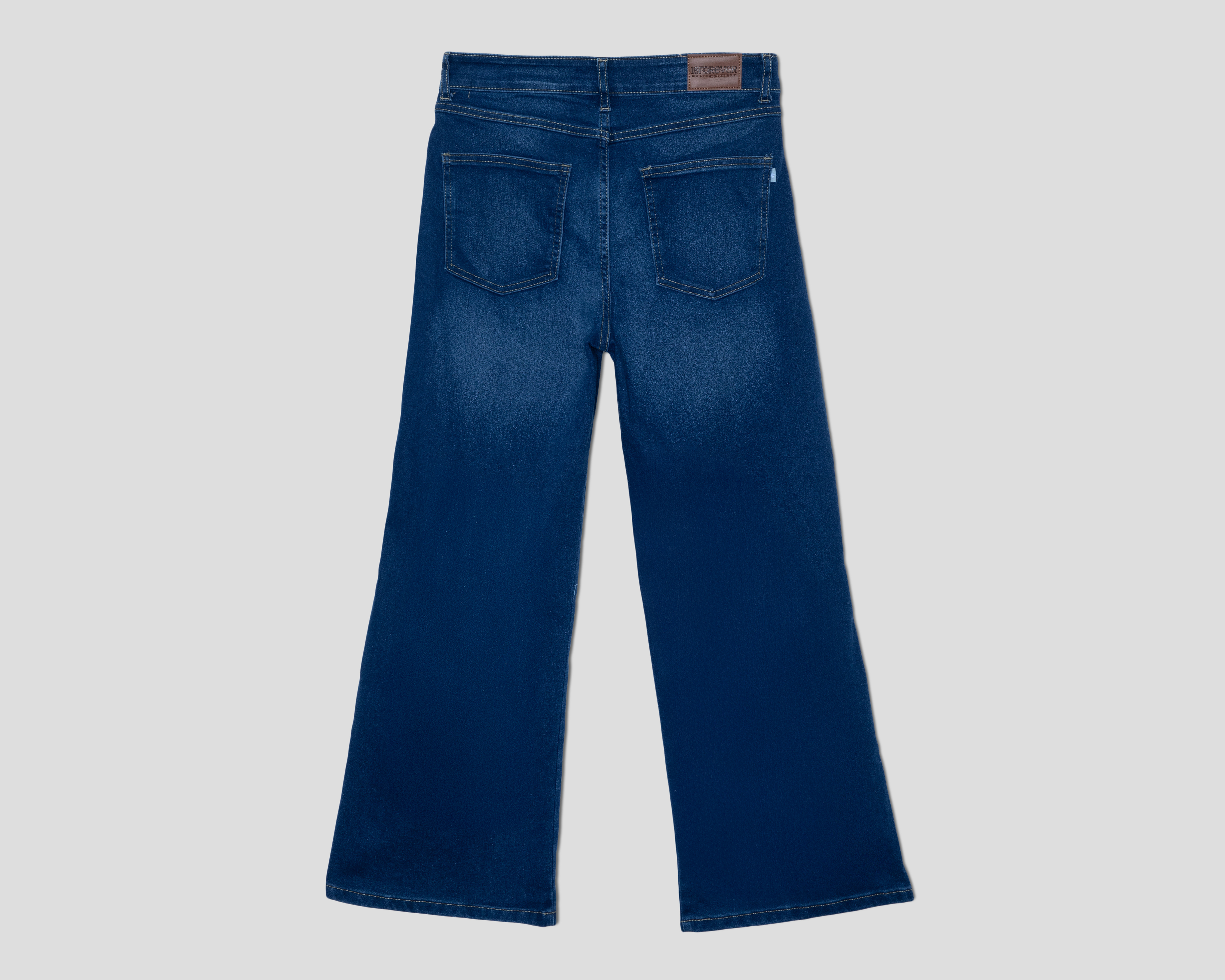 Foto 3 pulgar | Foto 2 | Jeans Wide Leg 18 Forever para Mujer