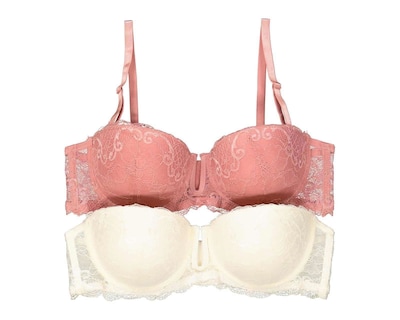 Foto 1 | Foto 1 | Brasier Strapless Beauty Secret Copa Completa para Mujer 2 Pack
