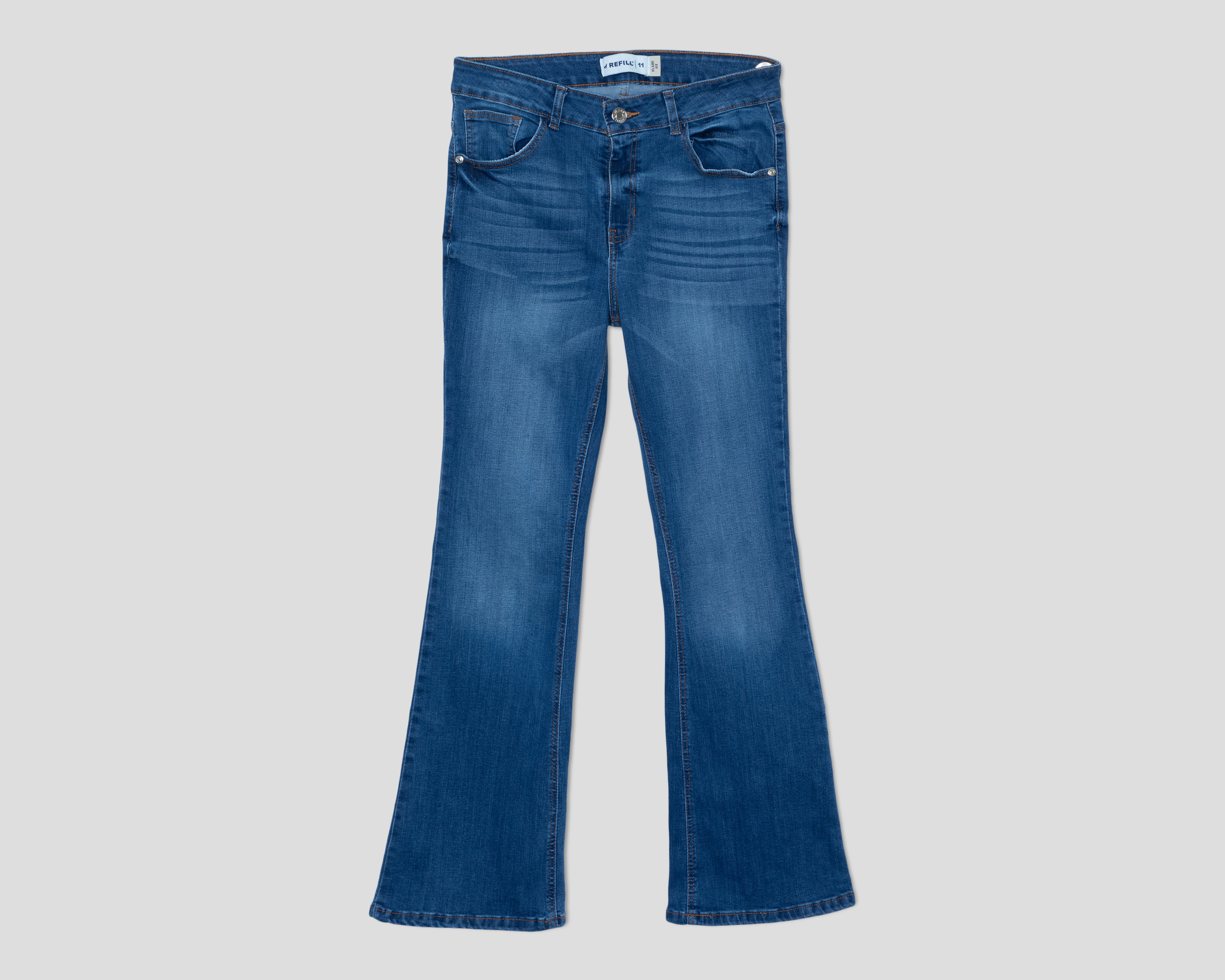 Jeans Wide Leg Refill para Mujer