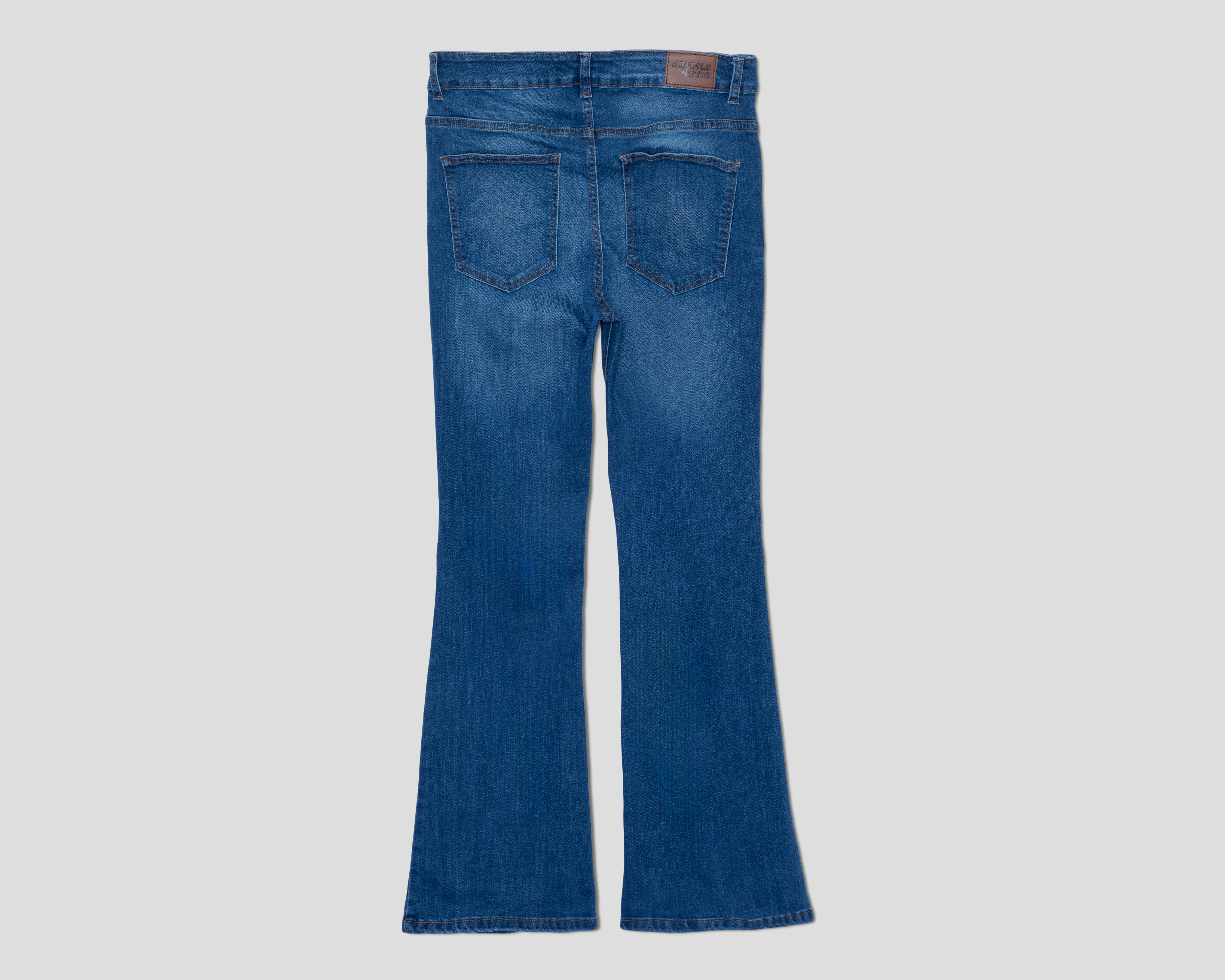 Foto 3 pulgar | Foto 2 | Jeans Wide Leg Refill para Mujer