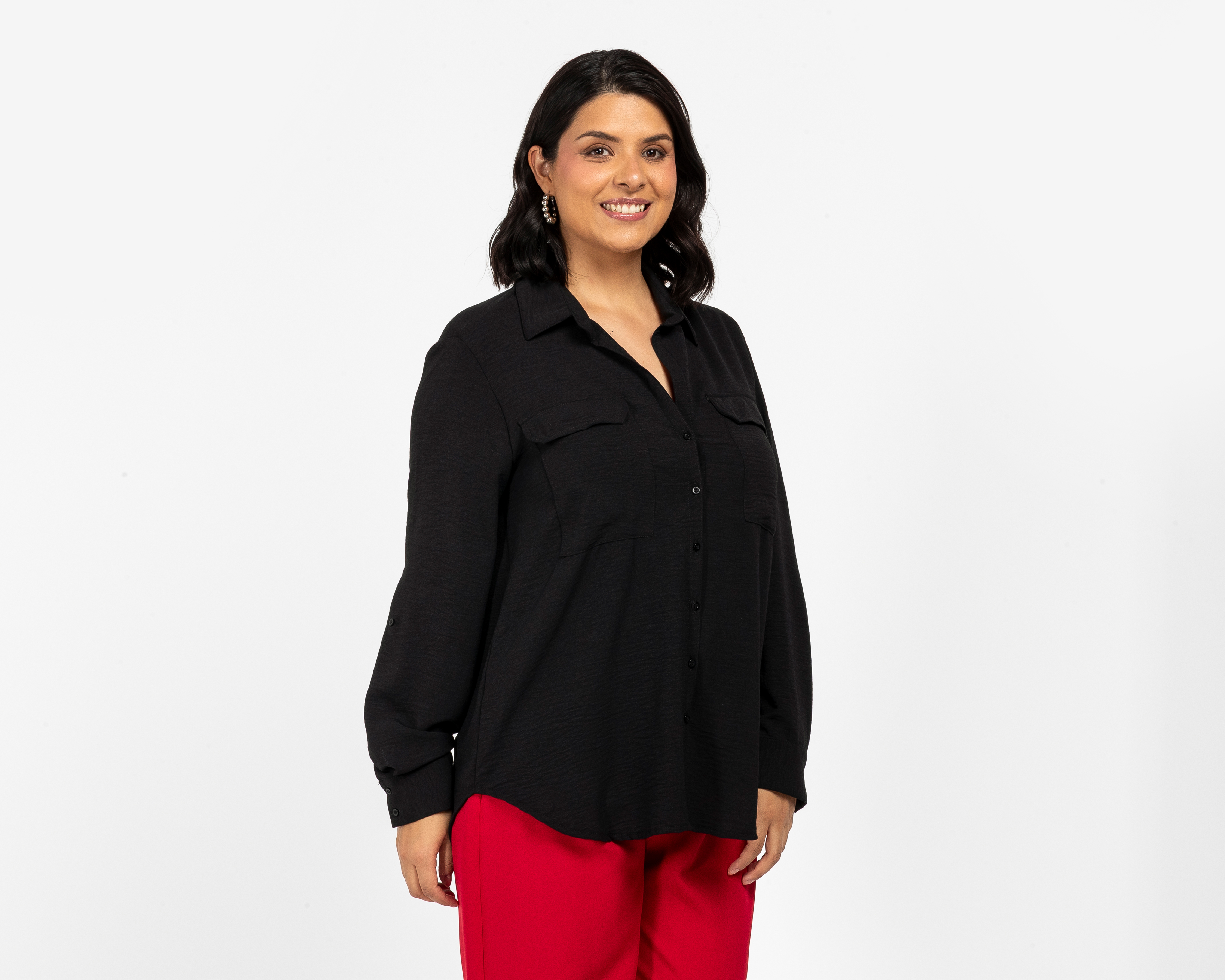 Blusa Manga Larga María Ferré para Mujer