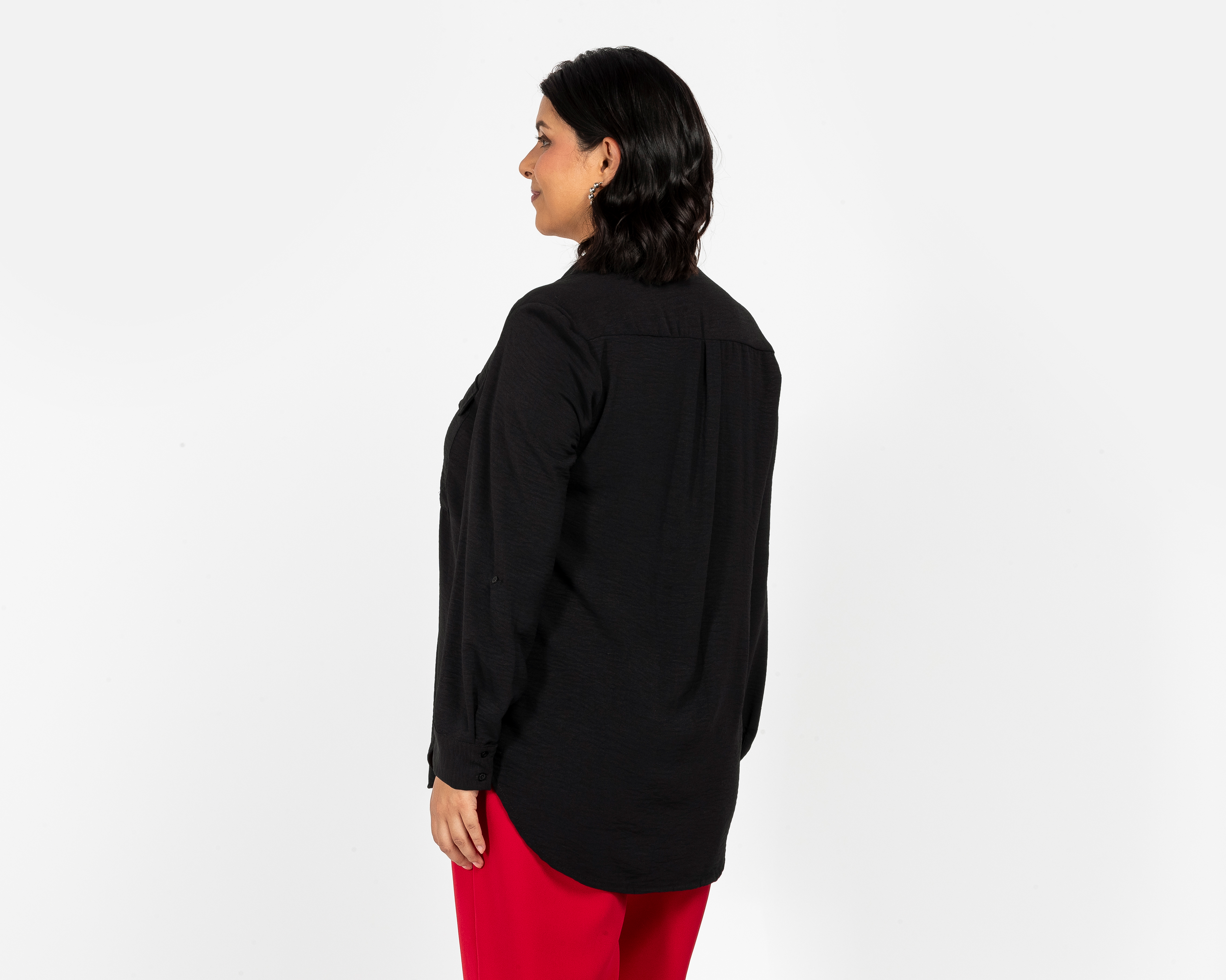 Foto 4 pulgar | Foto 3 | Blusa Manga Larga María Ferré para Mujer