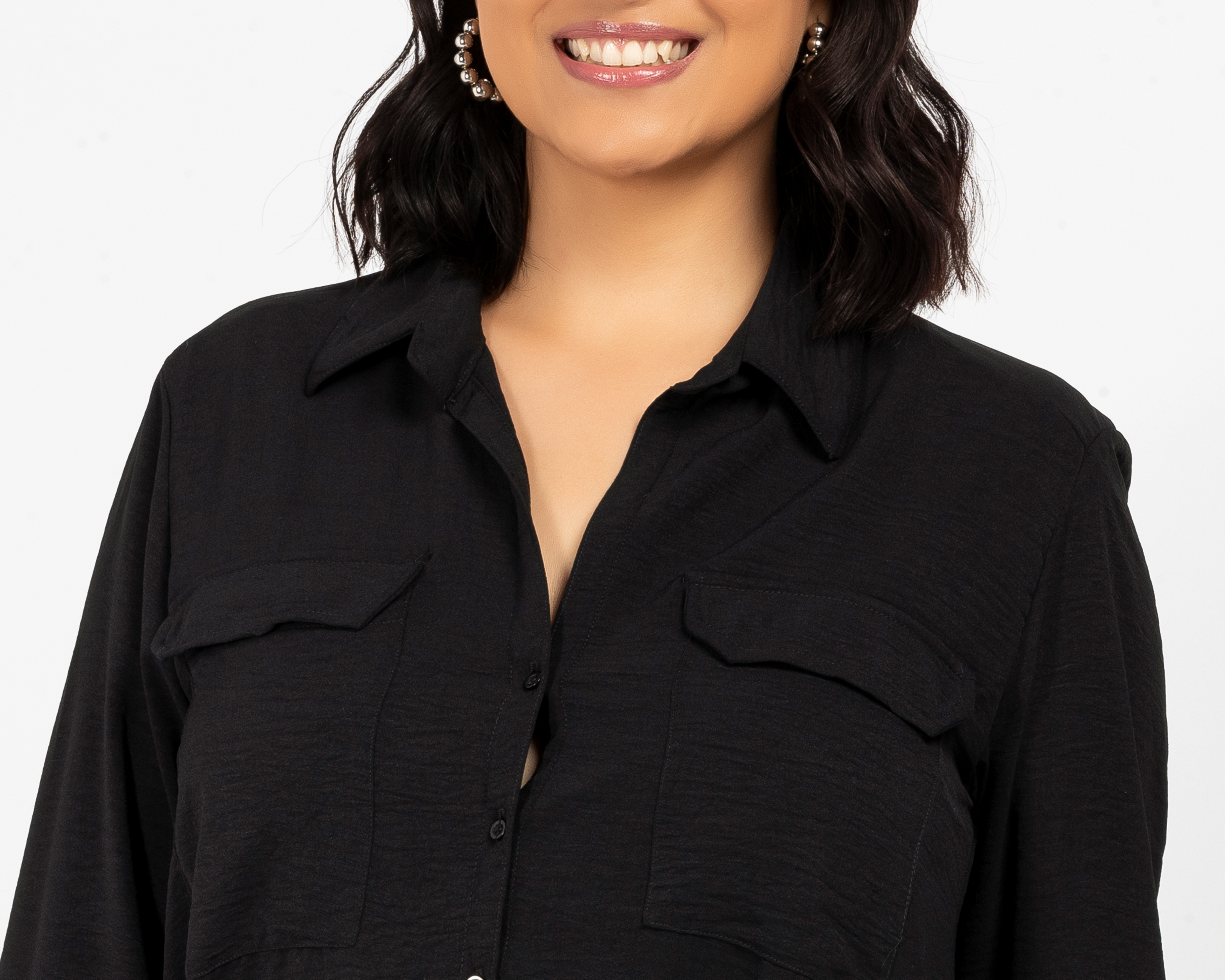 Foto 5 pulgar | Foto 4 | Blusa Manga Larga María Ferré para Mujer