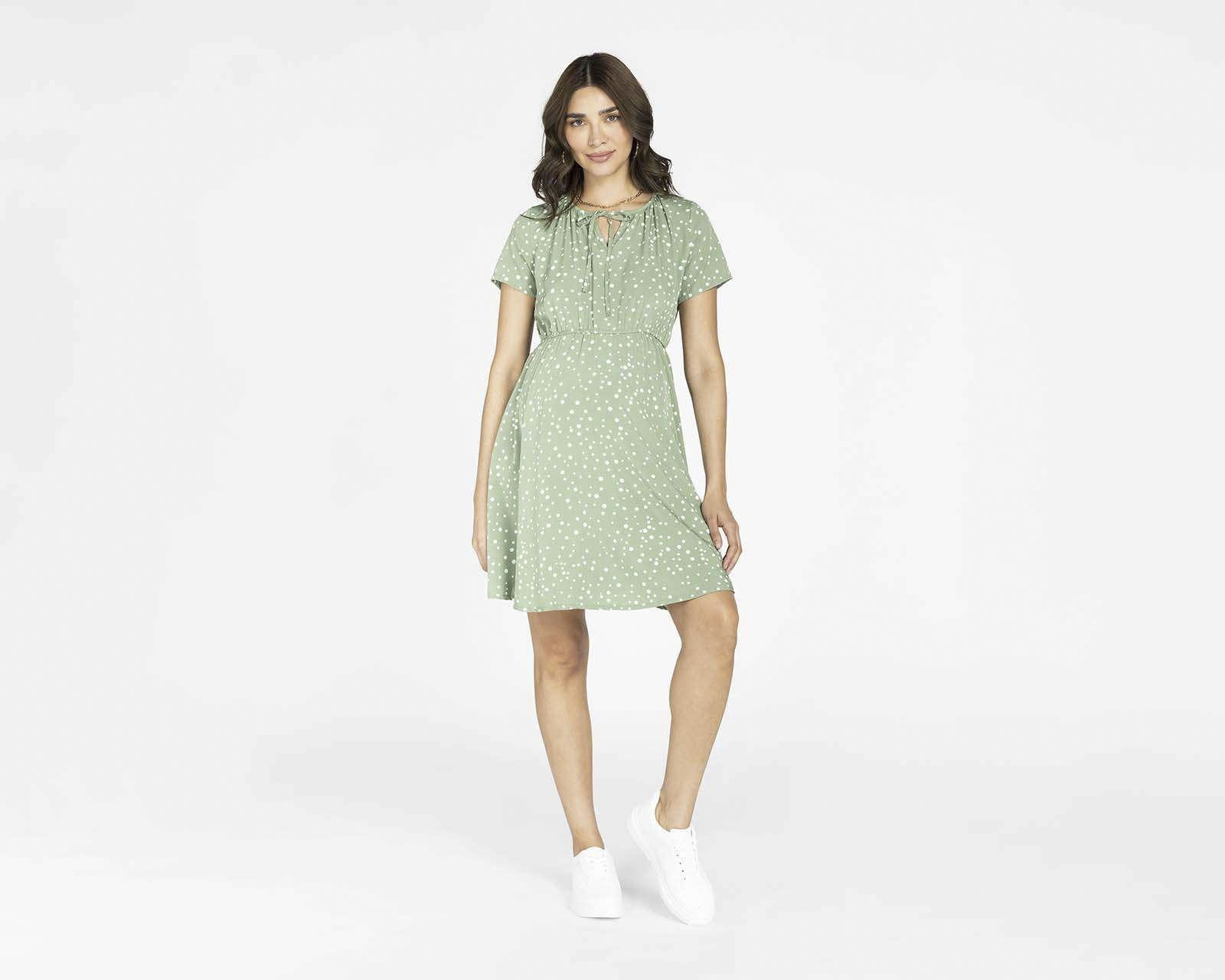 Vestido de Maternidad Mamá Bella Manga Corta