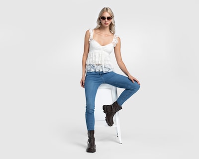 Foto 2 | Foto 2 | Jeans Skinny Refill para Mujer