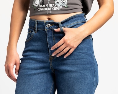 Foto 4 | Foto 4 | Jeans Wide Leg Refill para Mujer