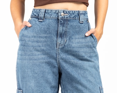 Foto 4 | Foto 4 | Jeans Wide Leg Refill para Mujer