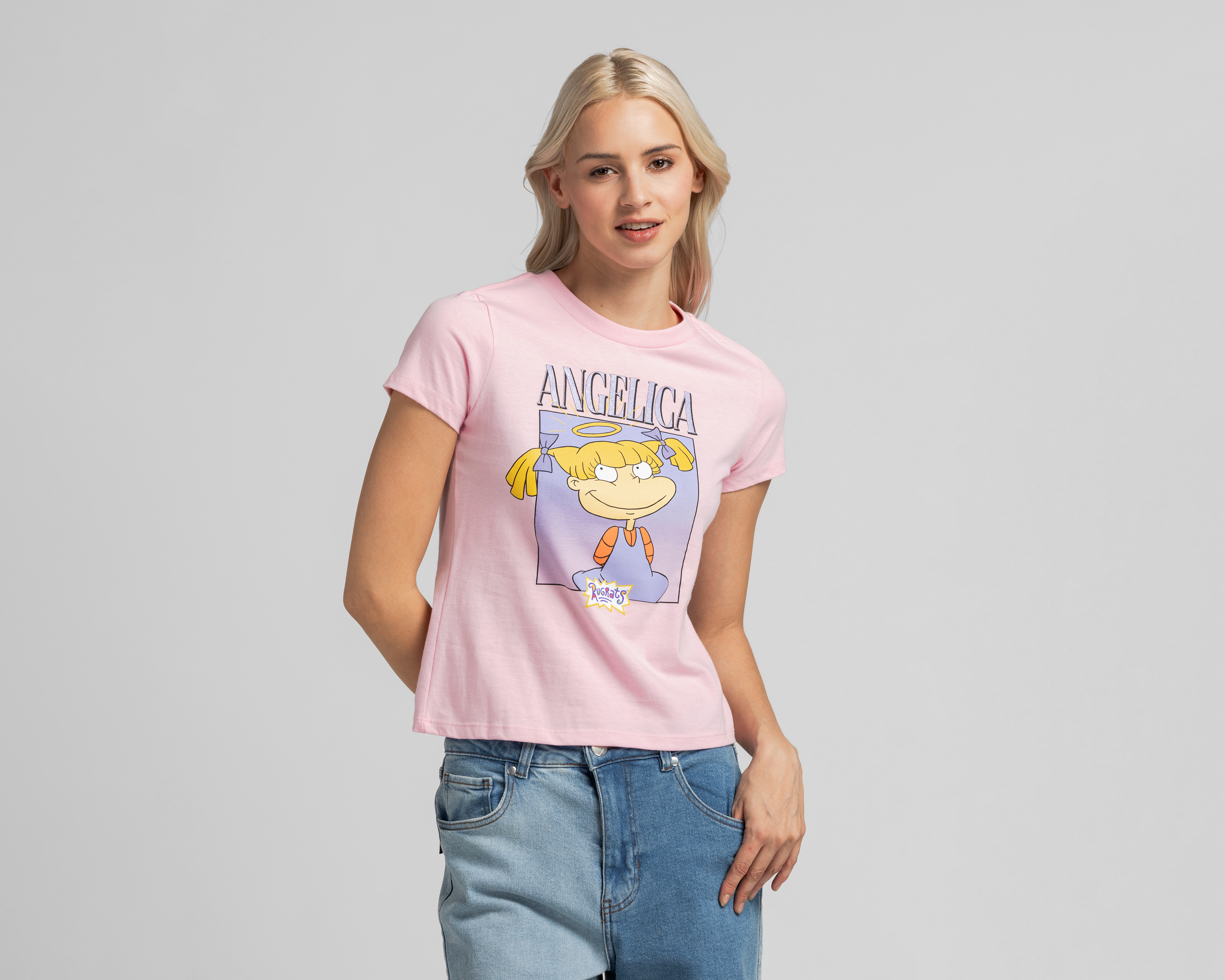 Foto 1 | Foto 1 | Playera Rugrats Manga Corta para Mujer