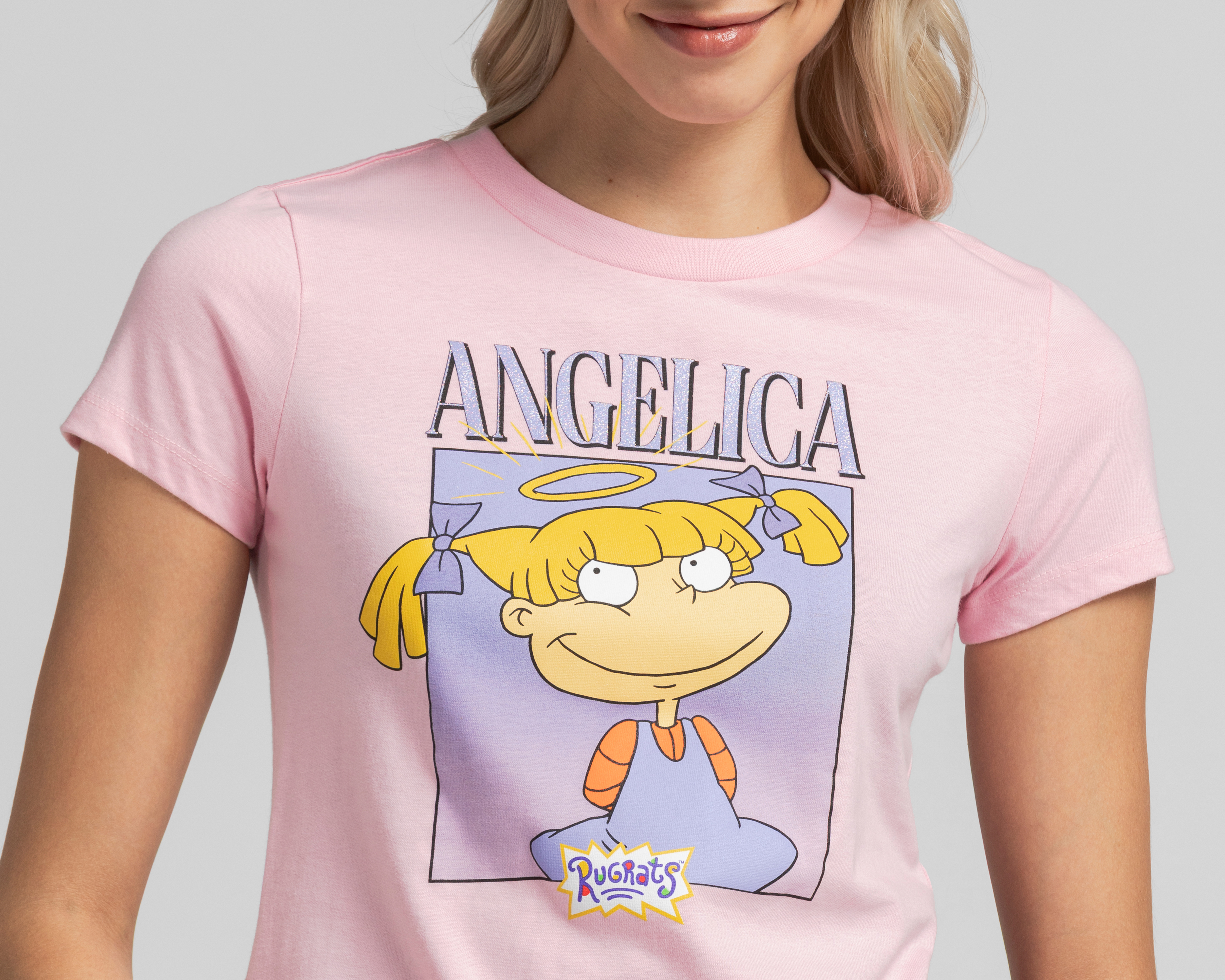 Foto 3 | Foto 3 | Playera Rugrats Manga Corta para Mujer