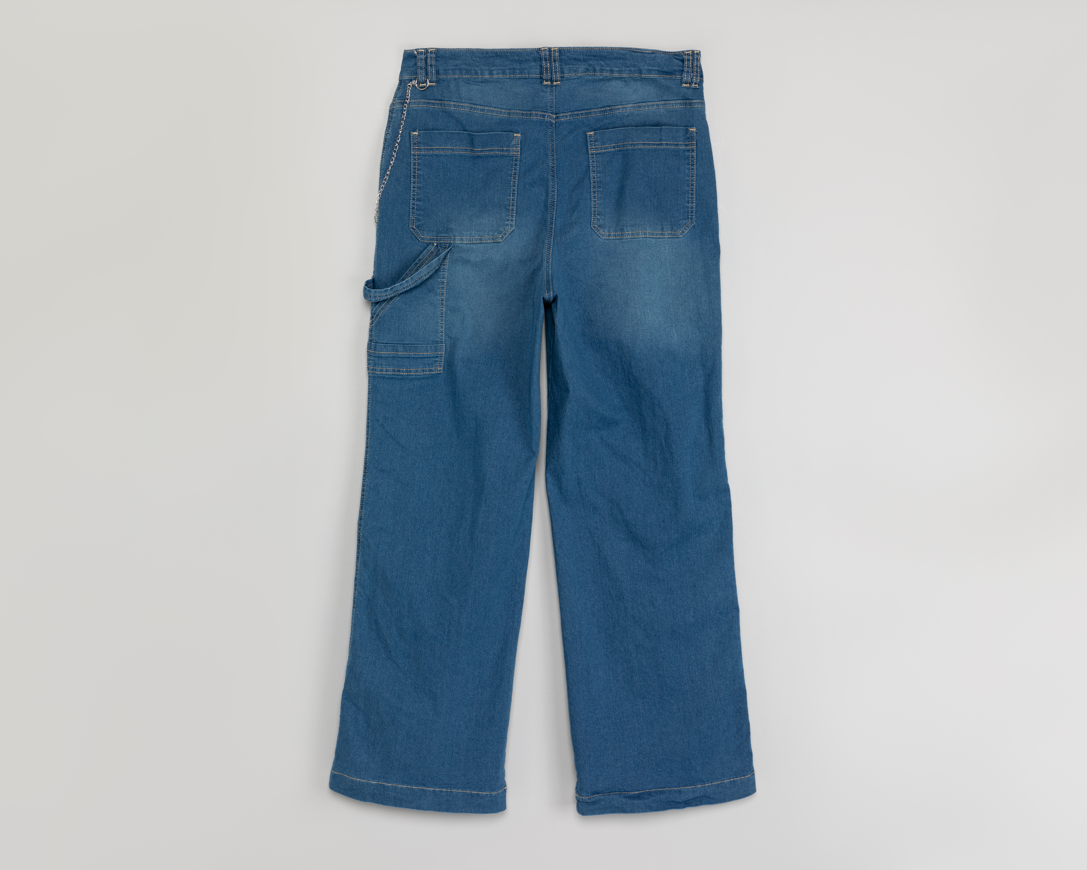 Foto 3 pulgar | Foto 2 | Jeans Wide Leg 18 Forever para Mujer