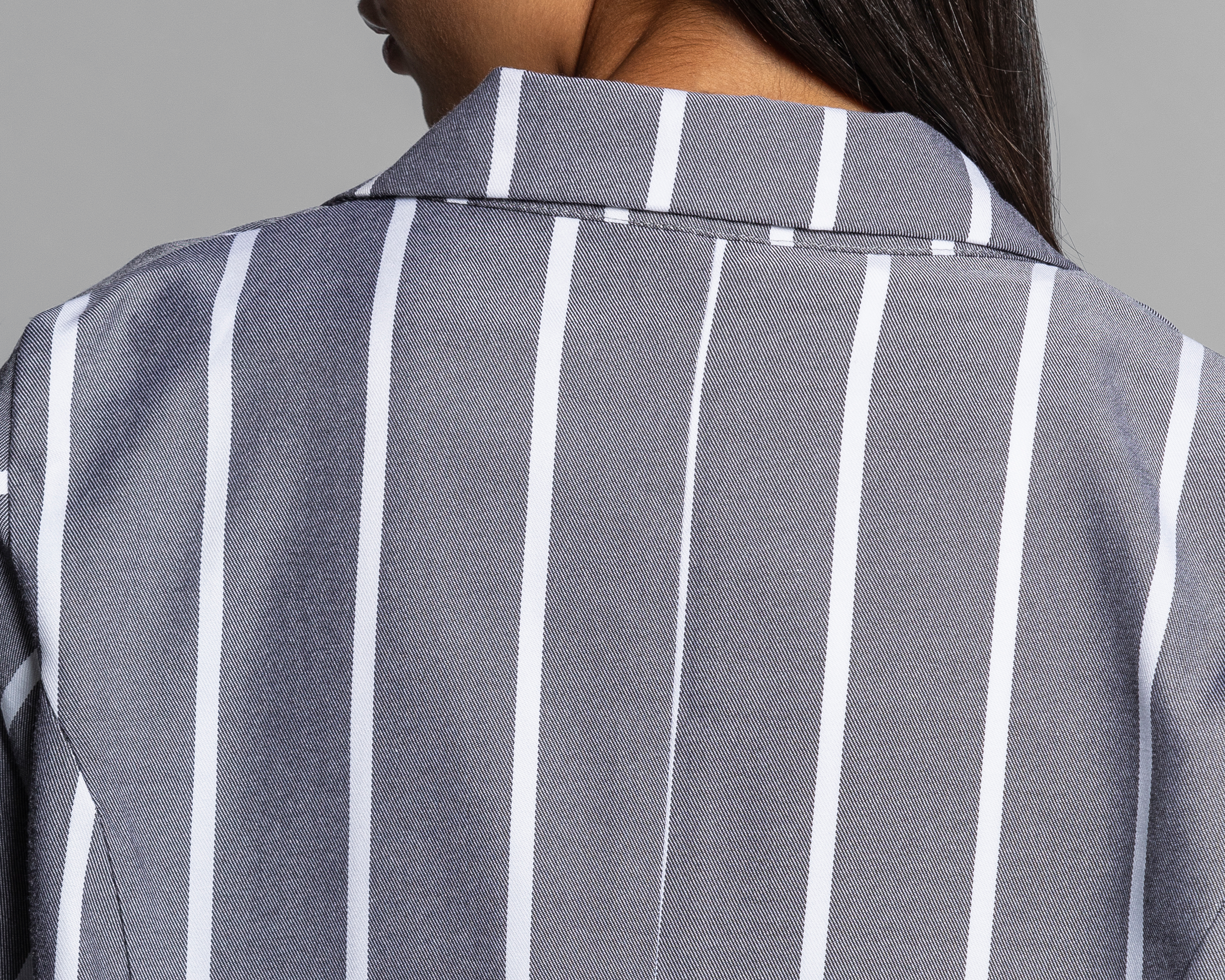 Foto 8 | Foto 8 | Blazer a Rayas Thinner Manga 3/4