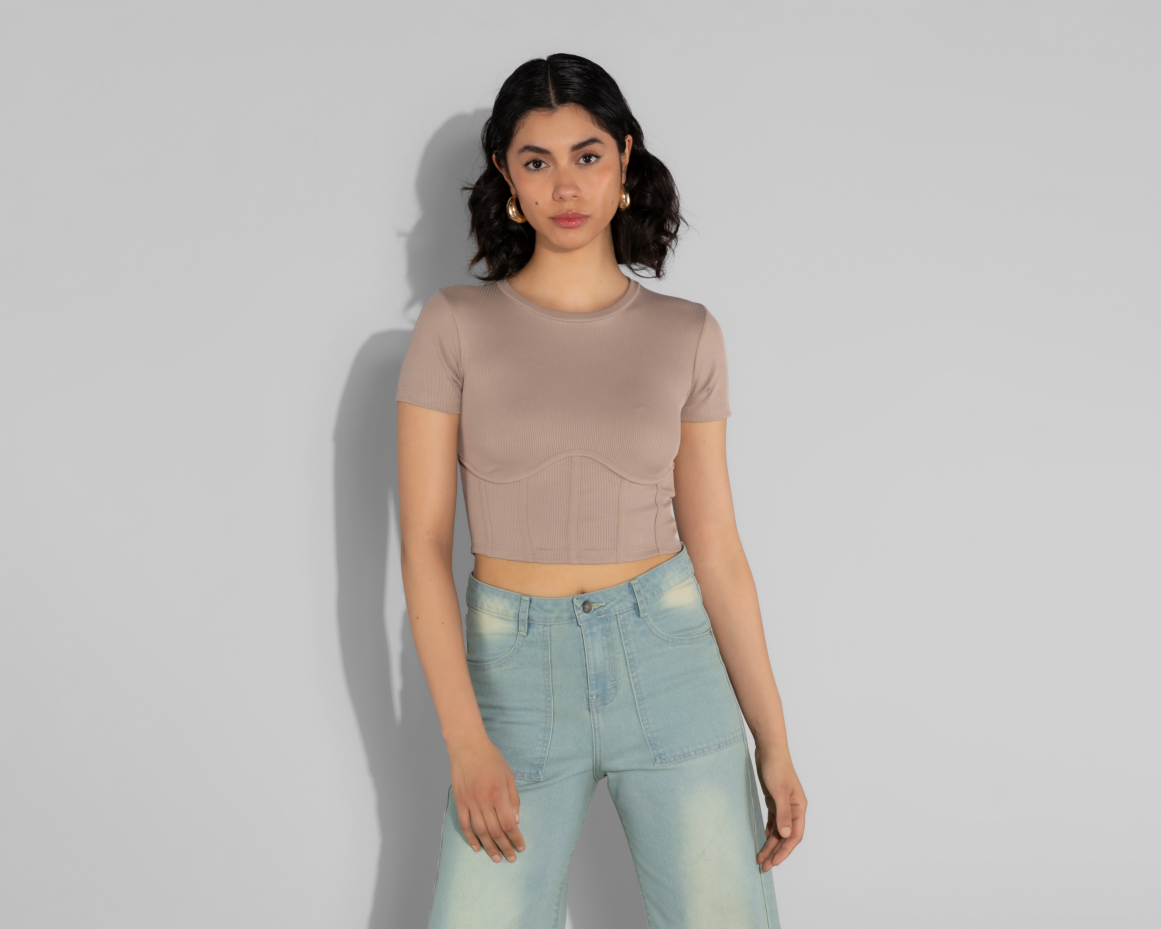 Playera Thinner de Manga Corta Lisa