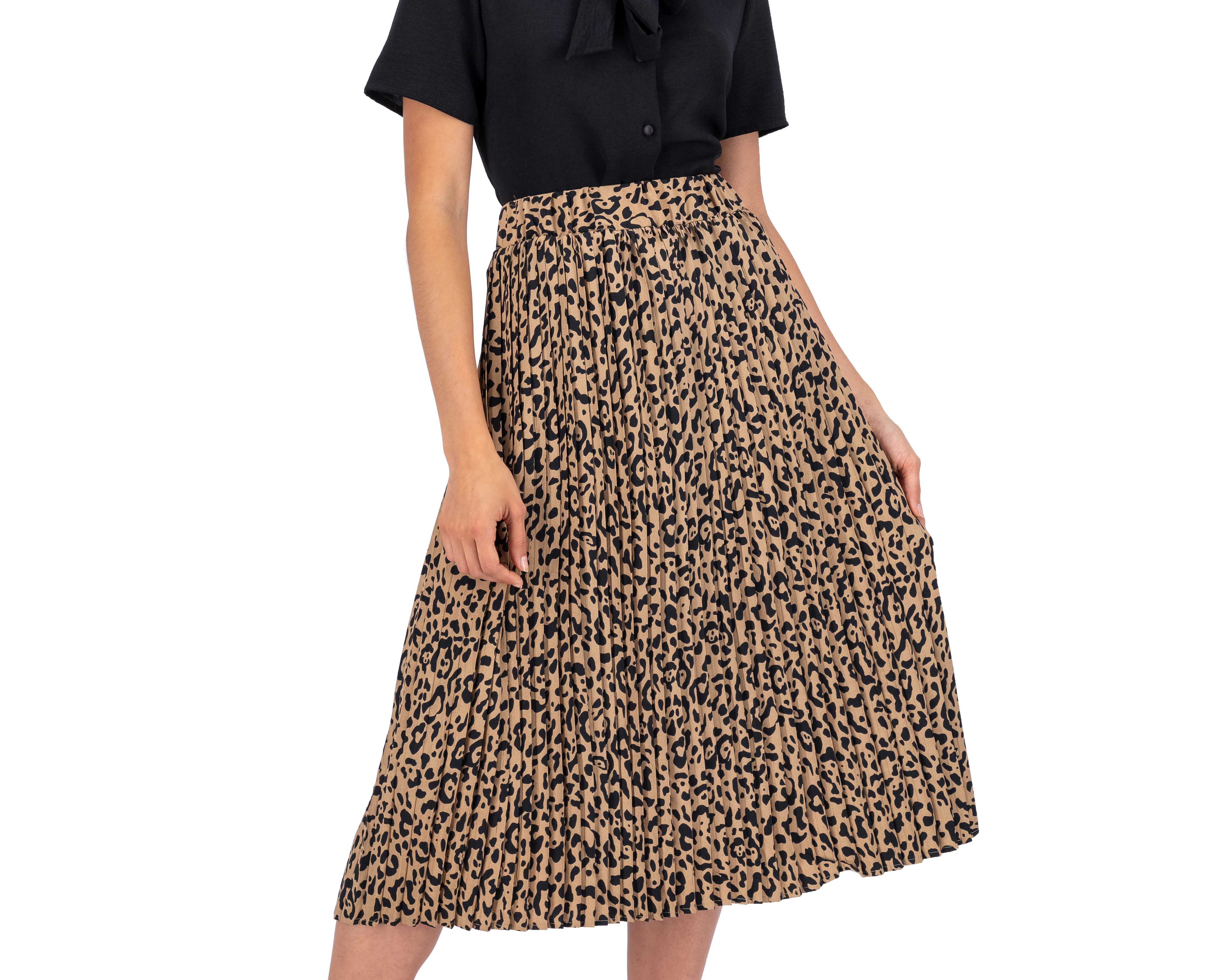 Foto 1 | Foto 1 | Falda Midi Sahara Animal Print