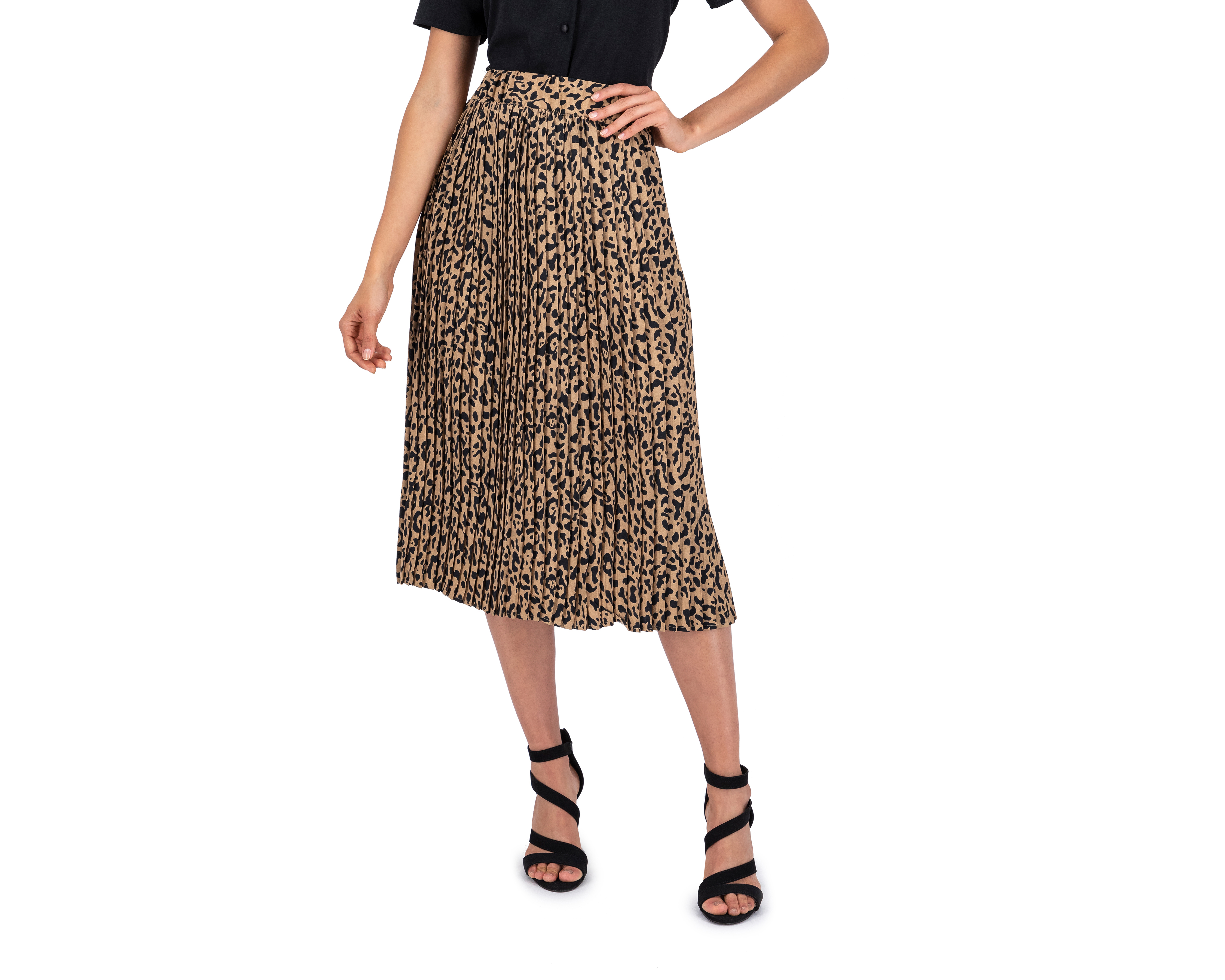 Foto 2 | Foto 2 | Falda Midi Sahara Animal Print