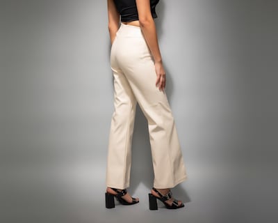 Foto 3 | Foto 3 | Pantalon Polipiel con Abertura en Ruedo Strona para Mujer