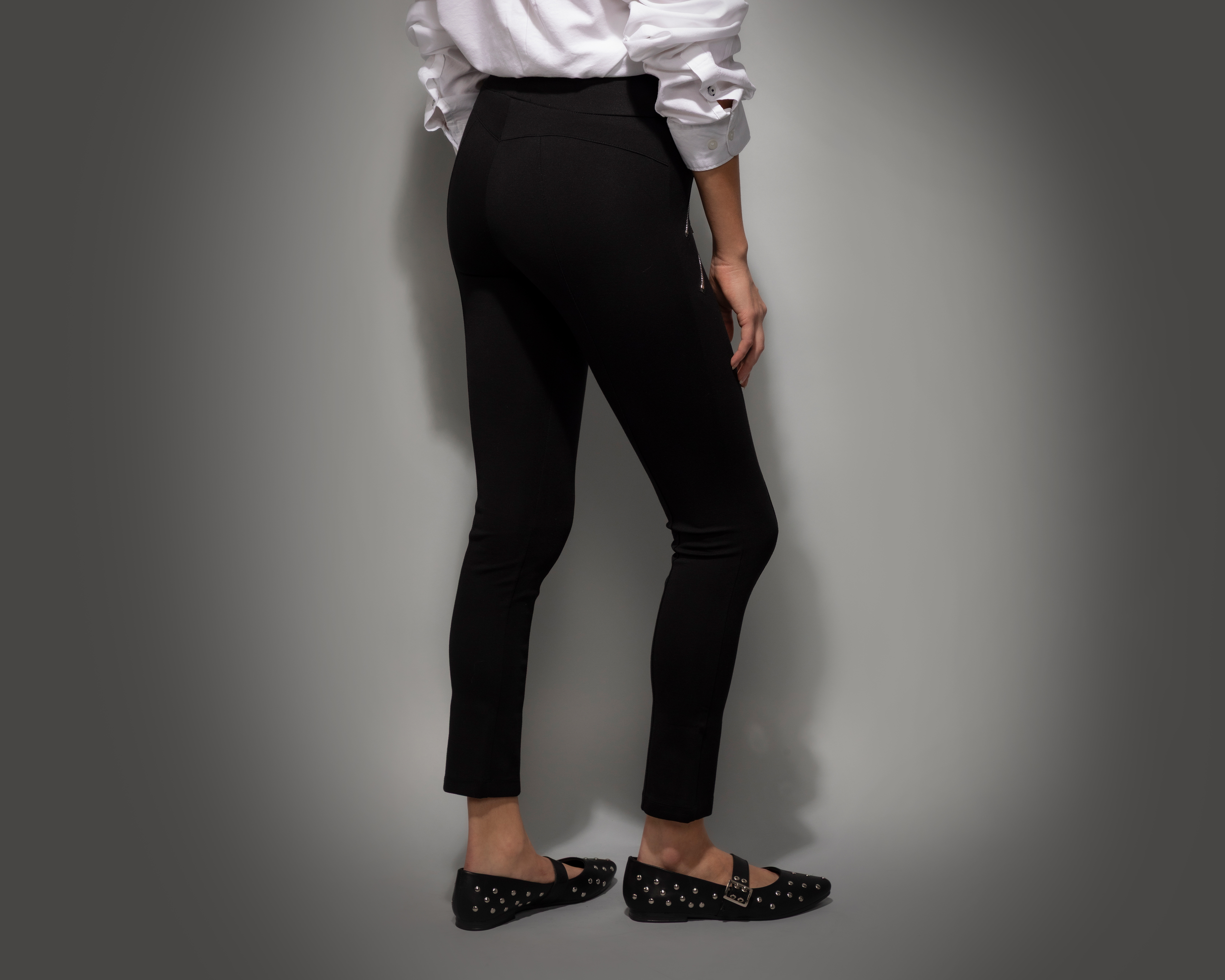 Foto 3 | Foto 3 | Leggings Negros Strona para Mujer