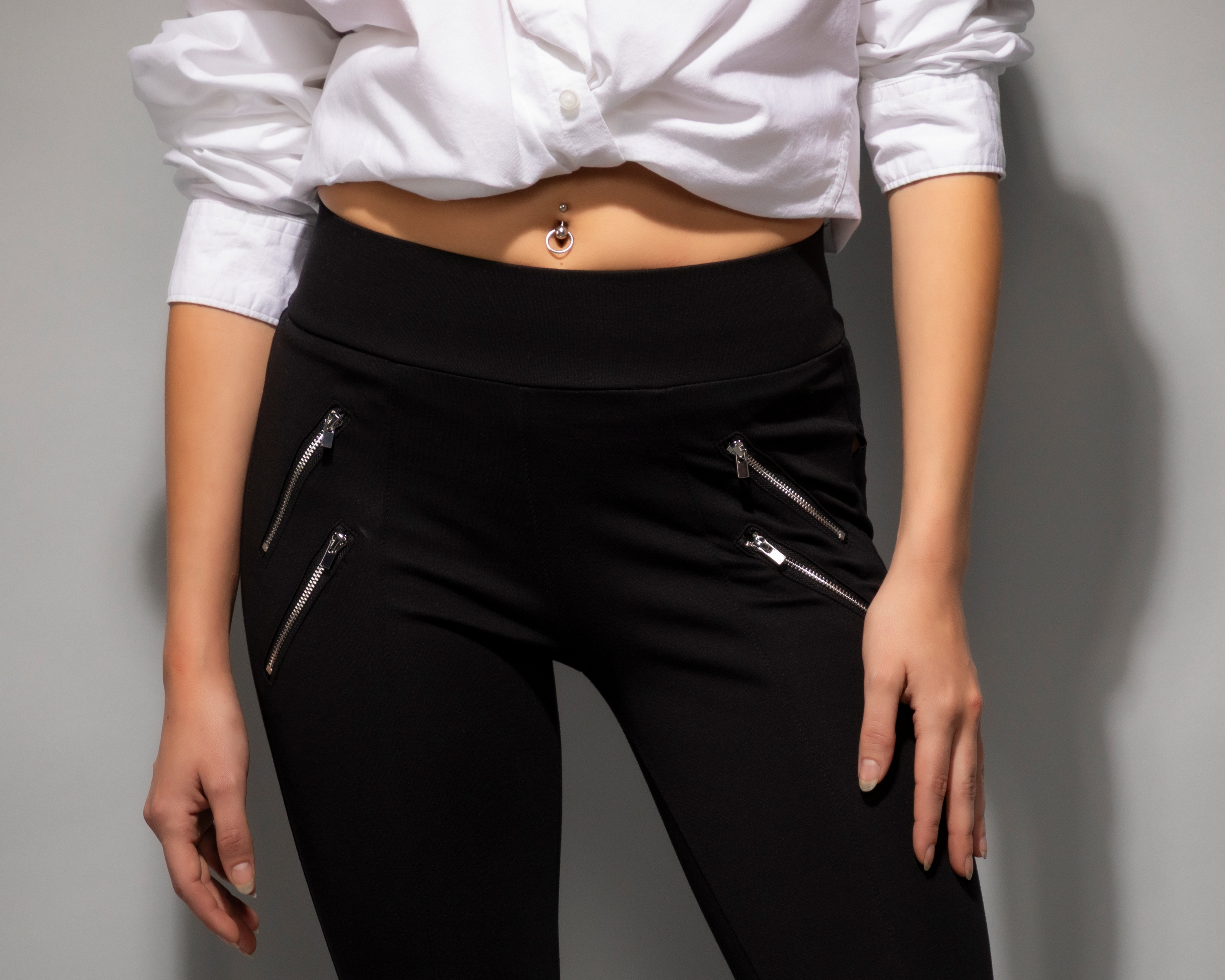 Foto 4 | Foto 4 | Leggings Negros Strona para Mujer