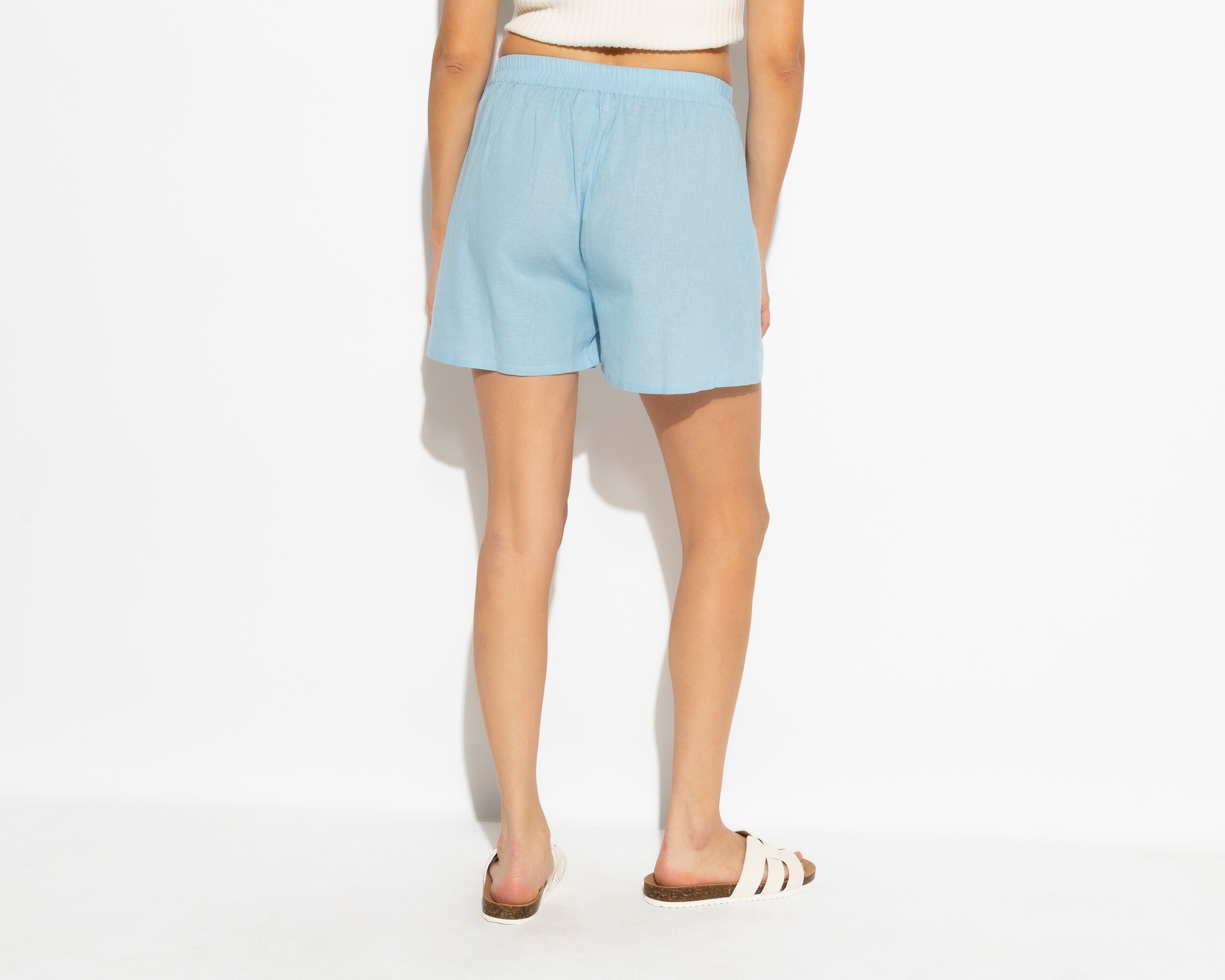 Foto 4 pulgar | Foto 3 | Short Strona Azul para Mujer